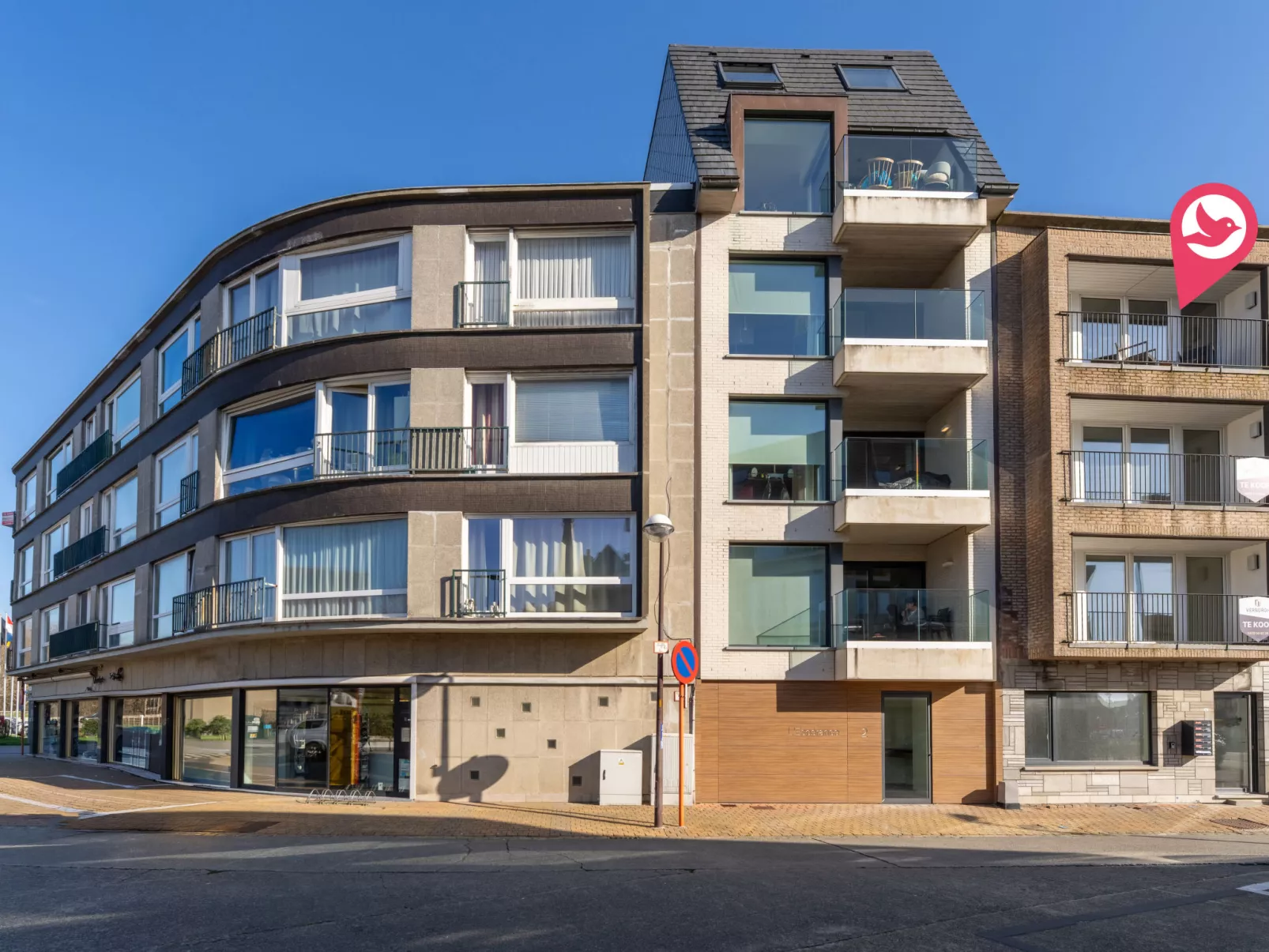Studio 4.3 with balcony - Buiten