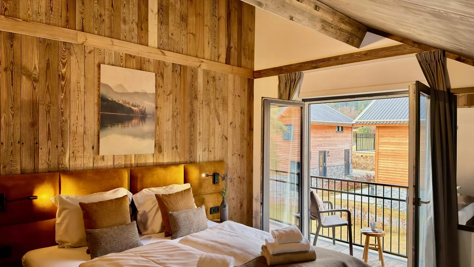 Naturchalet am Afritzer See - Slaapkamer