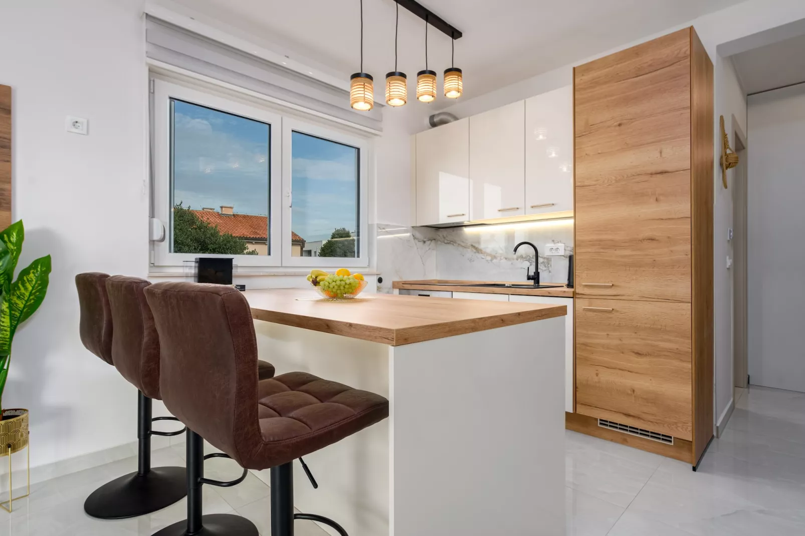 Deluxe apartment Anelle with jacuzzi - Keuken