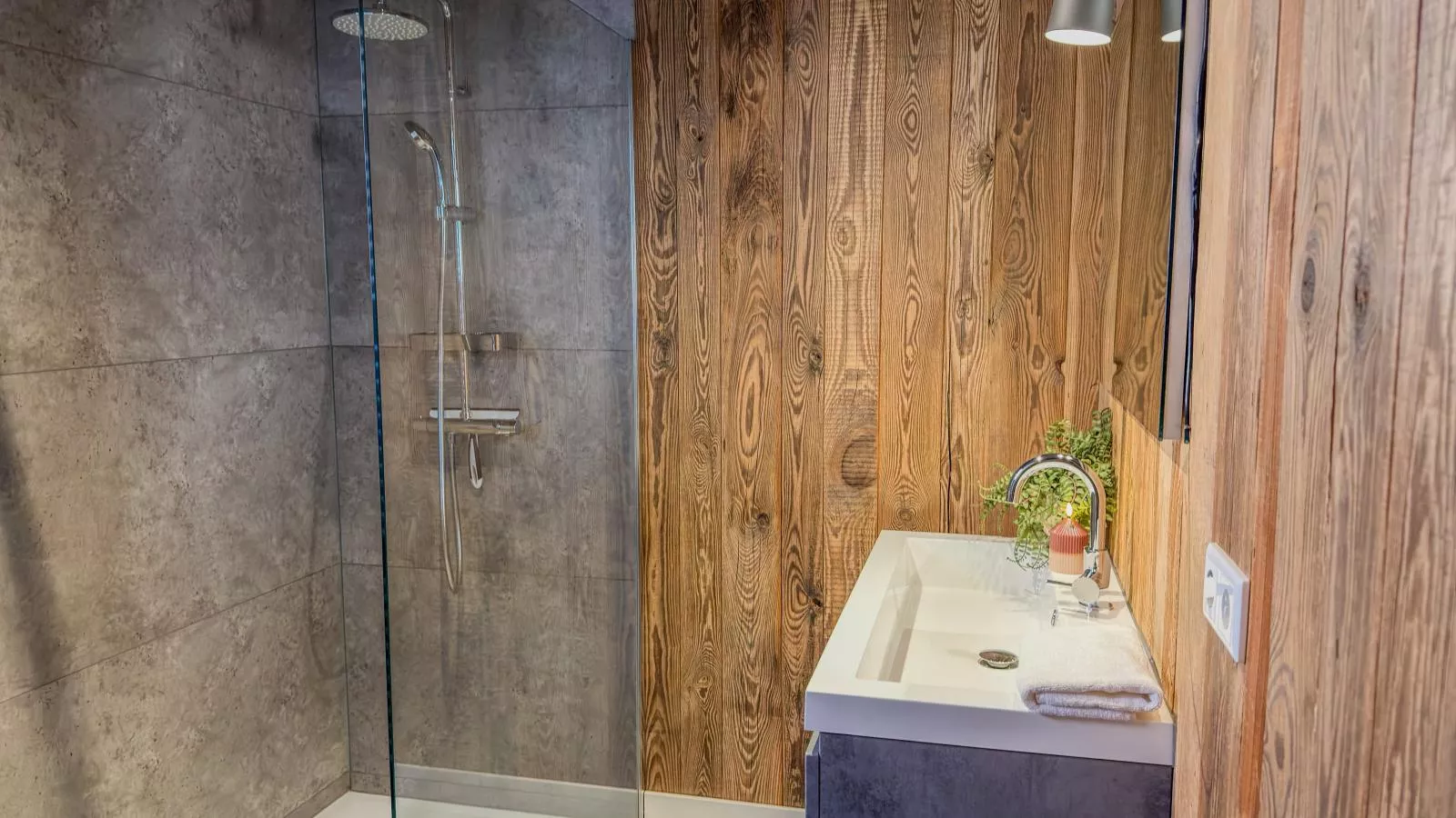 Alpenchalet Nockblick am Afritzer See - Badkamer