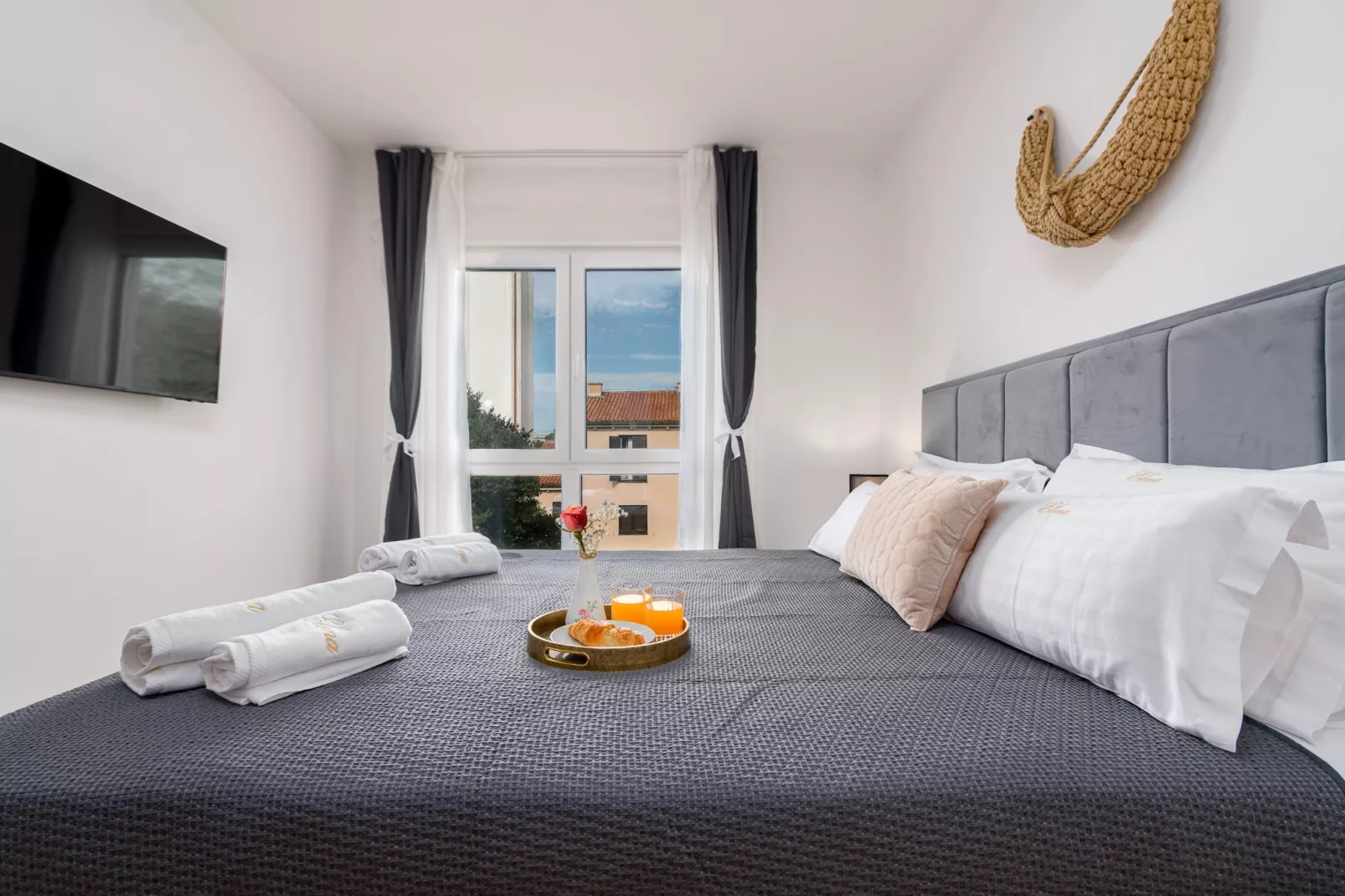 Deluxe apartment Anelle with jacuzzi - Slaapkamer