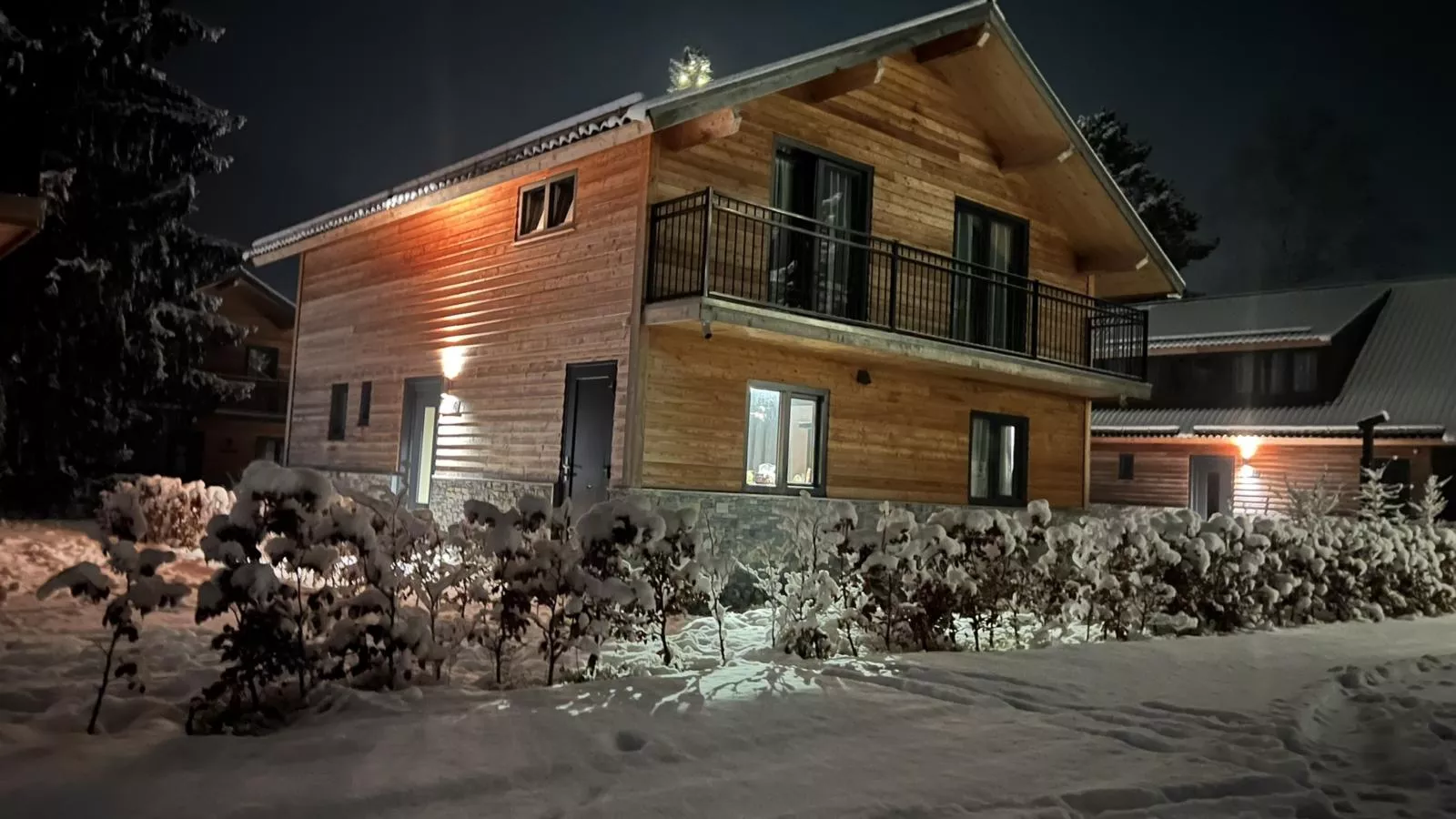 Alpenchalet Nockblick am Afritzer See - Exterieur winter