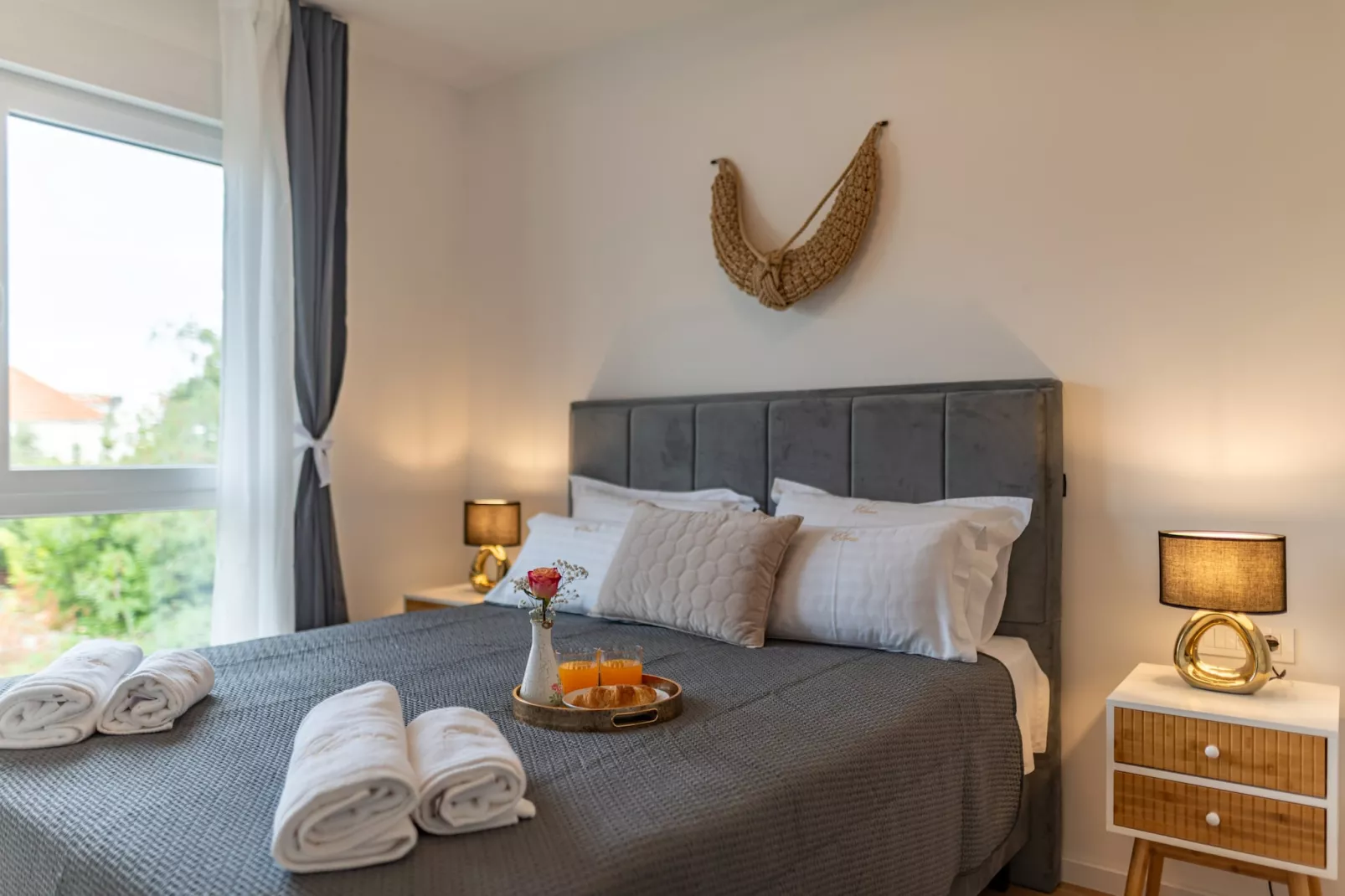 Deluxe apartment Anelle with jacuzzi - Slaapkamer