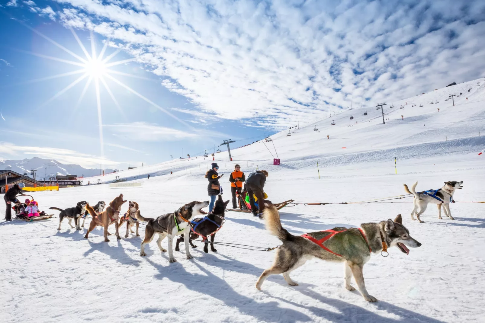 Les Bergers Chambre 2 personnes_C2 - Gebied winter 5km