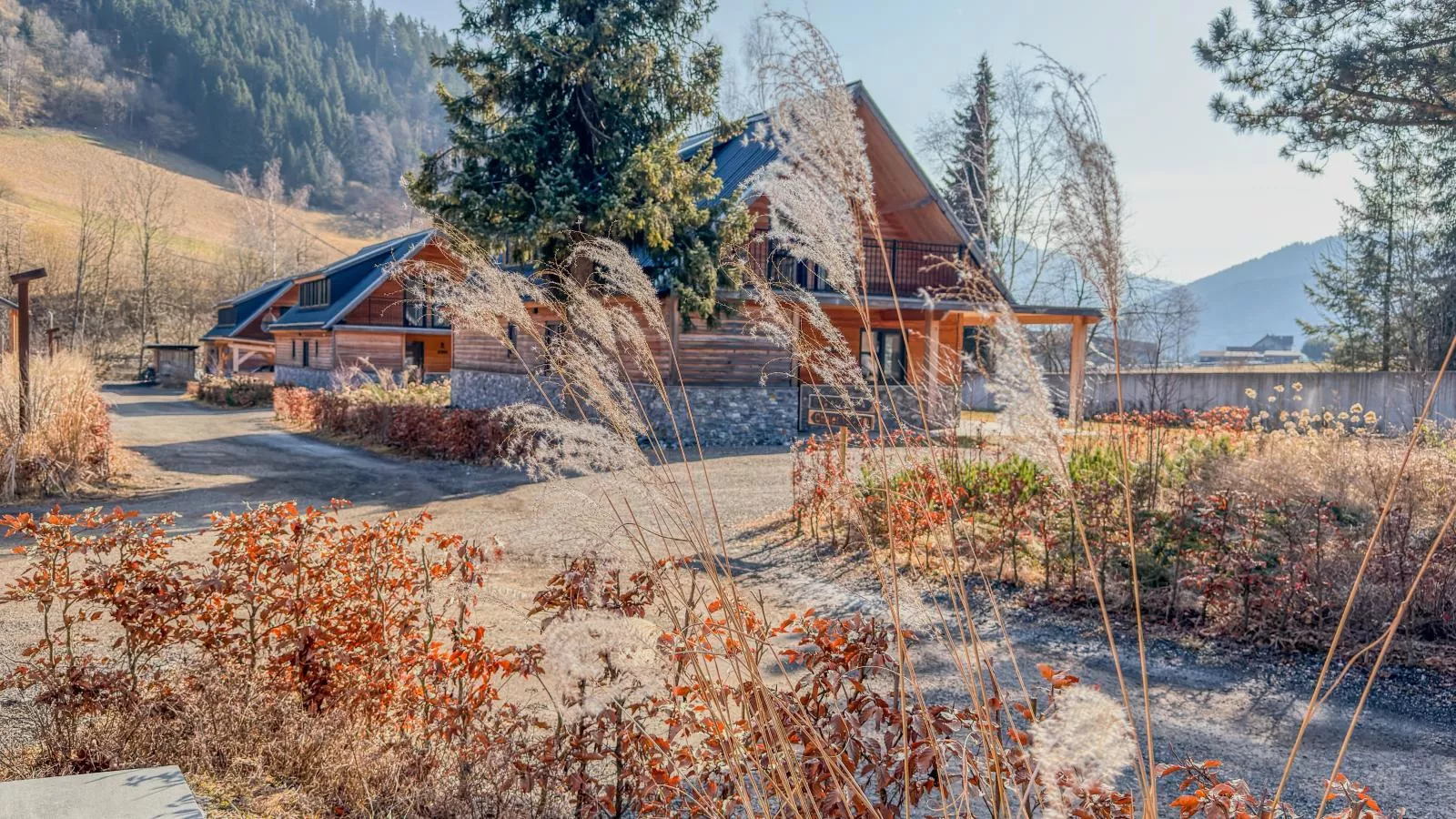 Alpenchalet Nockblick am Afritzer See - Uitzicht zomer