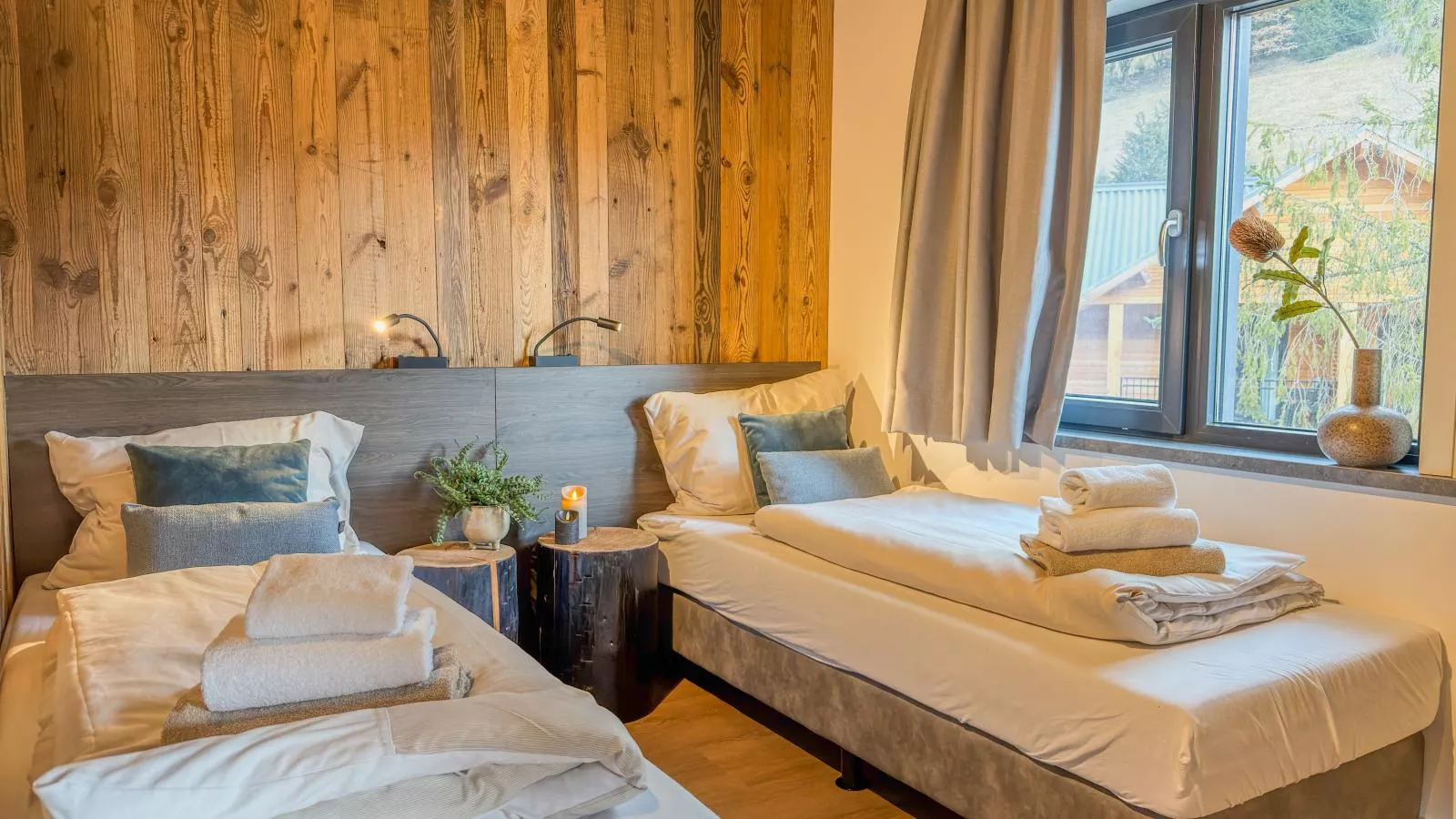 Naturchalet am Afritzer See - Slaapkamer