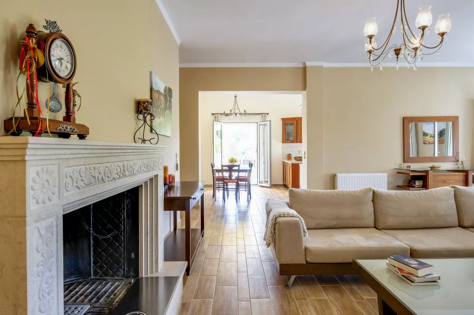Casa Bianca - Woonkamer