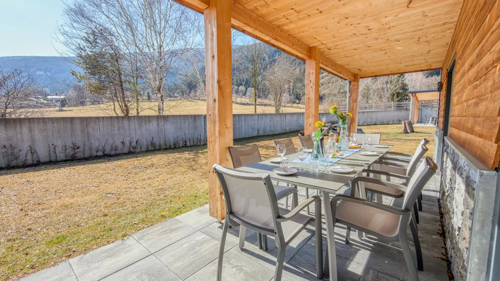 Alpenchalet am See - Terrasbalkon