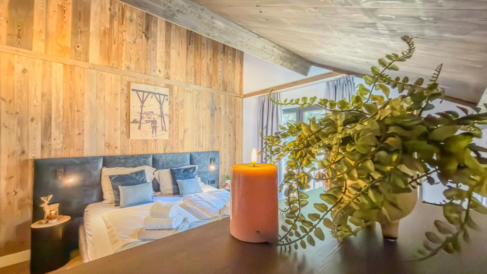 Alpenchalet Nockblick am Afritzer See - Slaapkamer