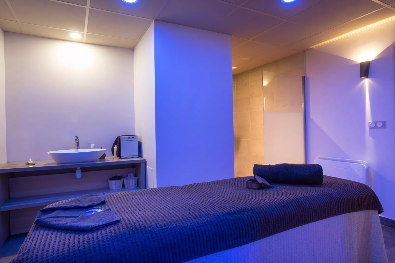 Les Bergers Chambre 3 personnes_C3 - Wellness