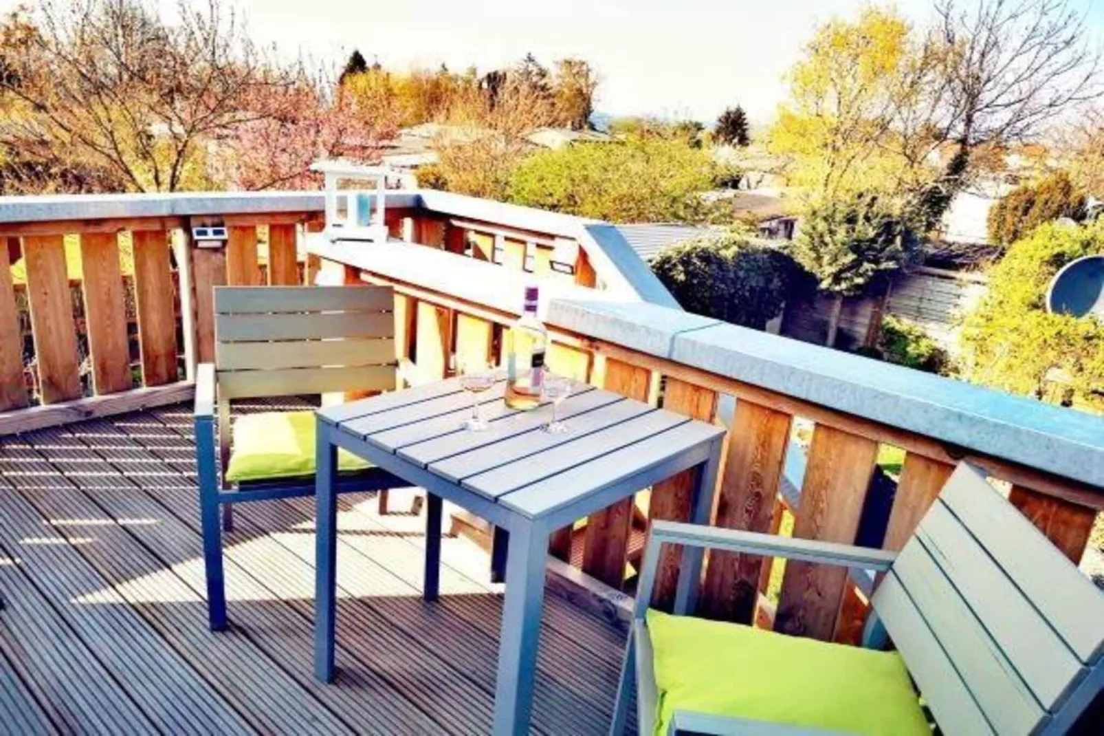 Ferienwohnung Rügenblick - Terrasbalkon