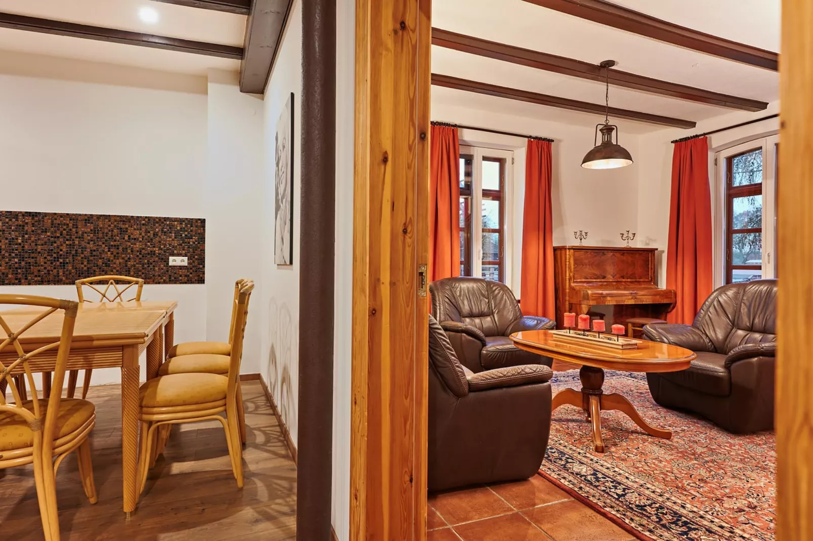 Haus Oliver 200 qm / 1-8 Personen - Woonkamer