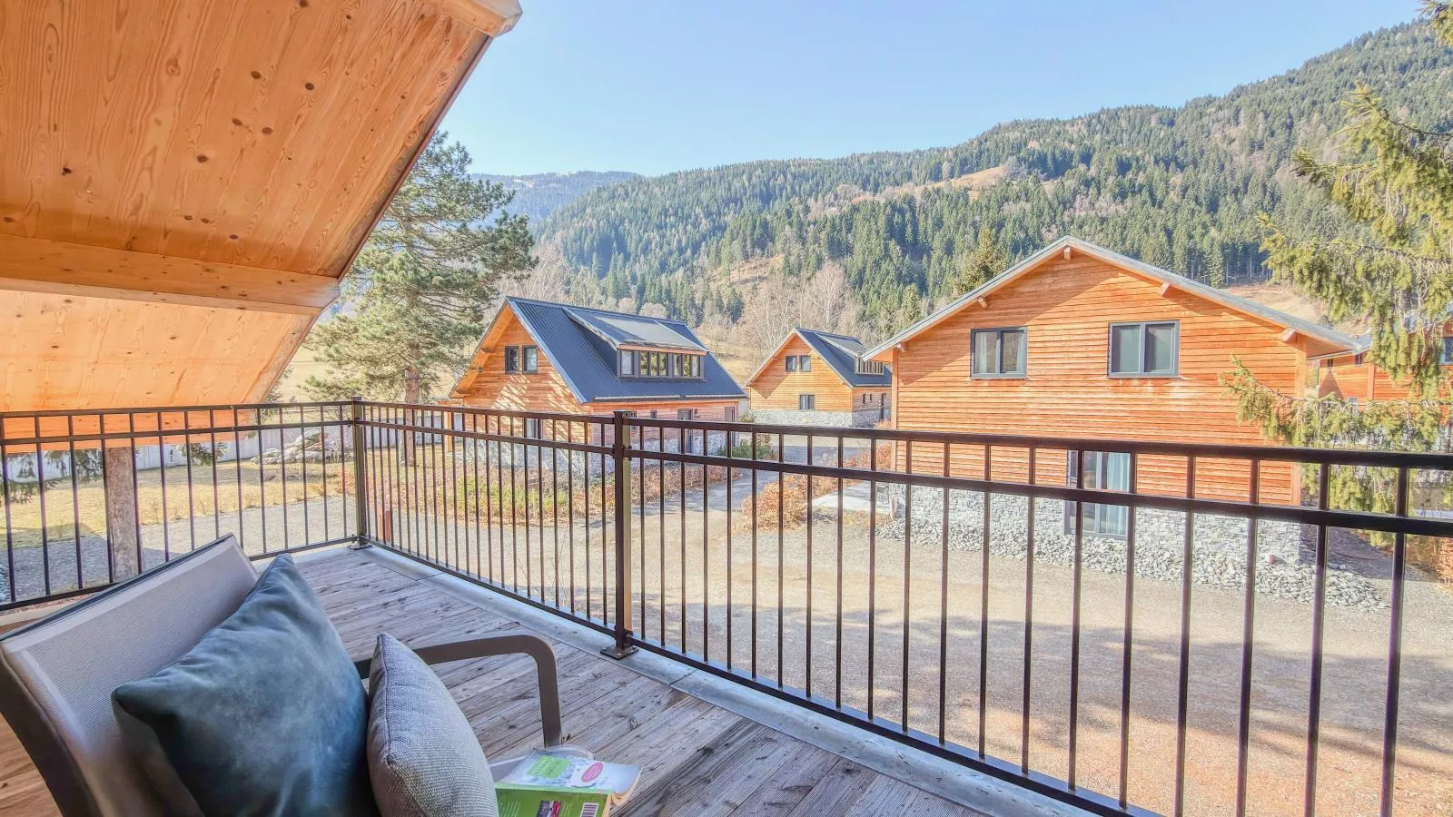 Seechalet Afritz - Terrasbalkon