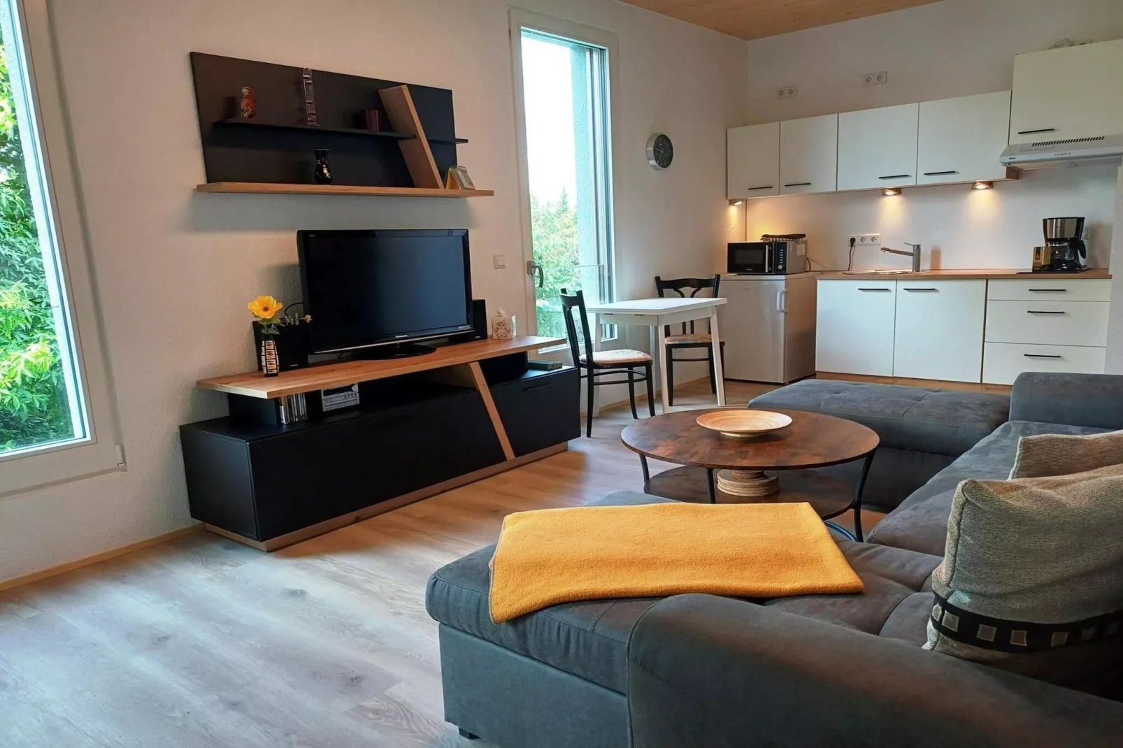 Fewo Amber 3 P - Woonkamer