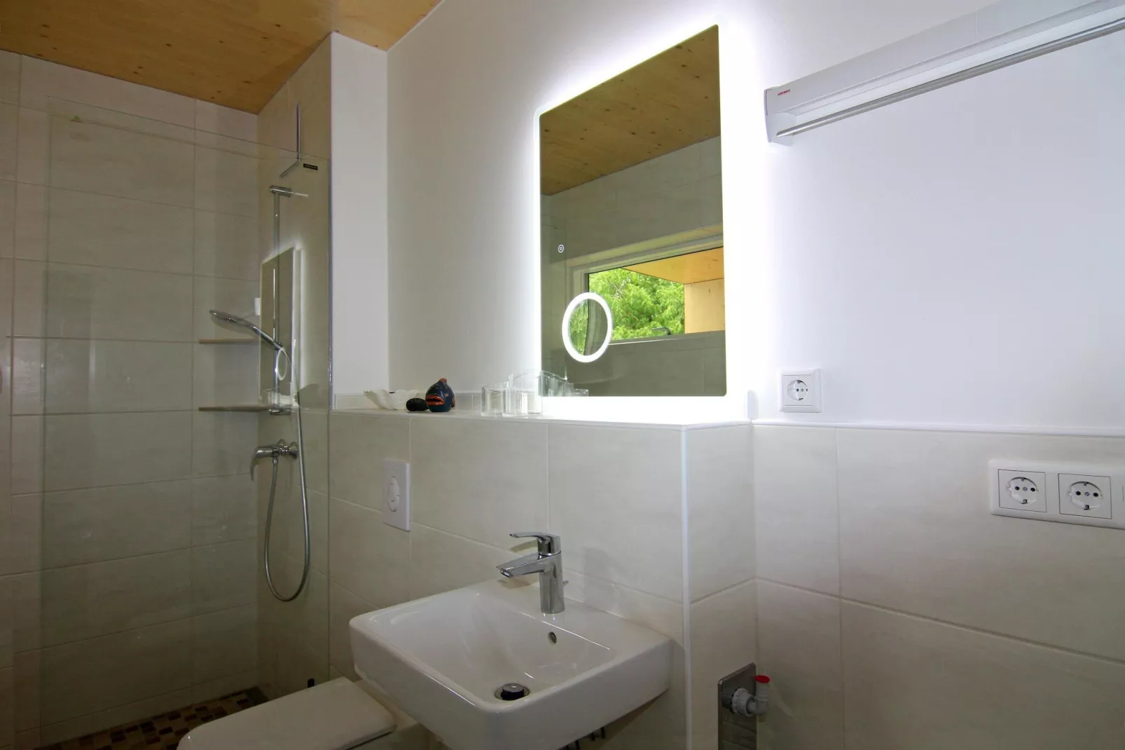 Fewo Amber 3 P - Badkamer