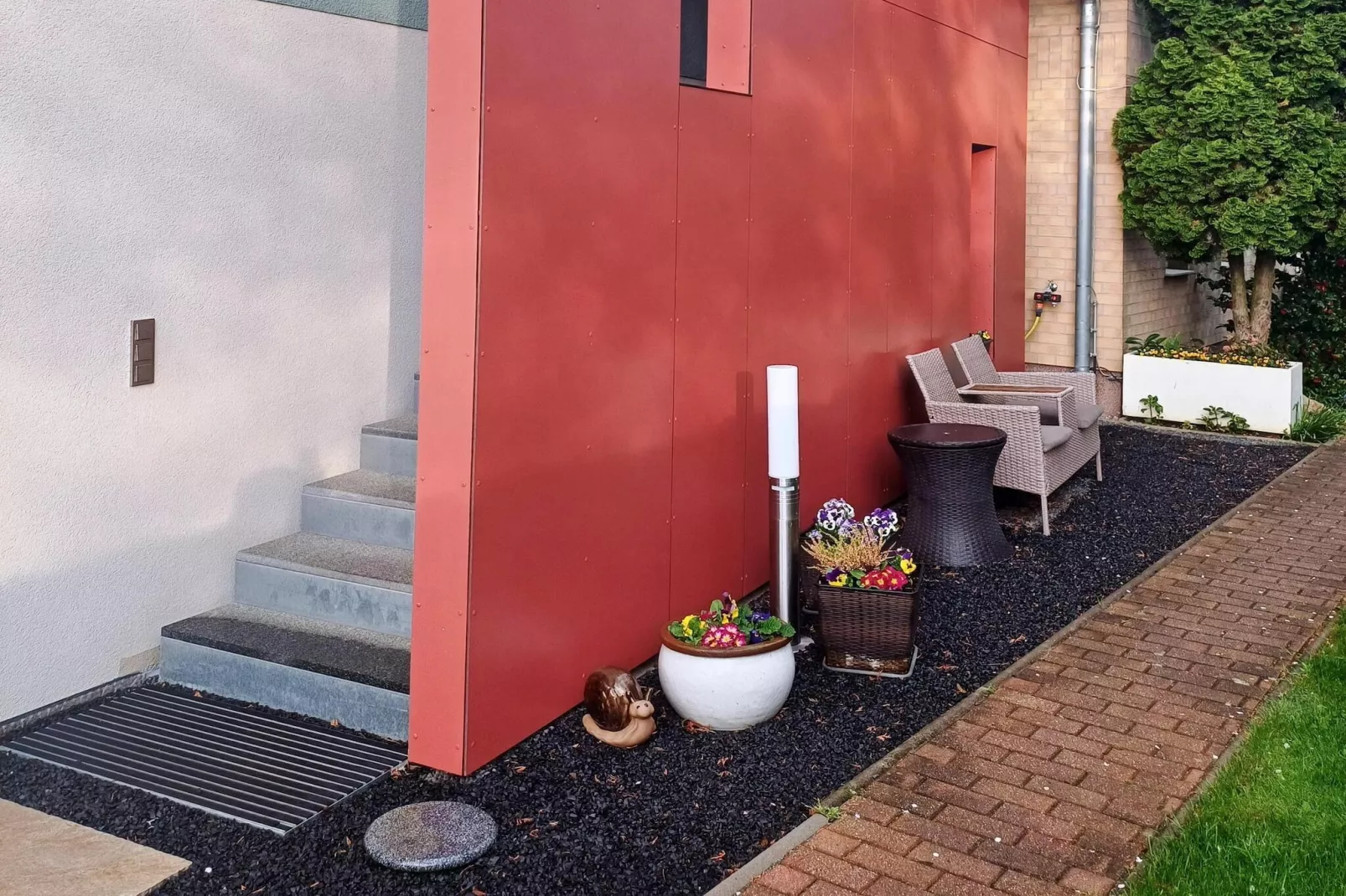 Fewo Amber 3 P - Terrasbalkon