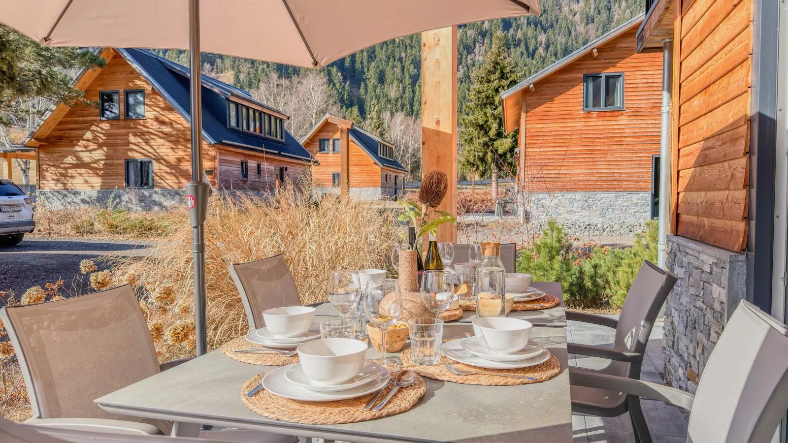 Seechalet Afritz - Terrasbalkon