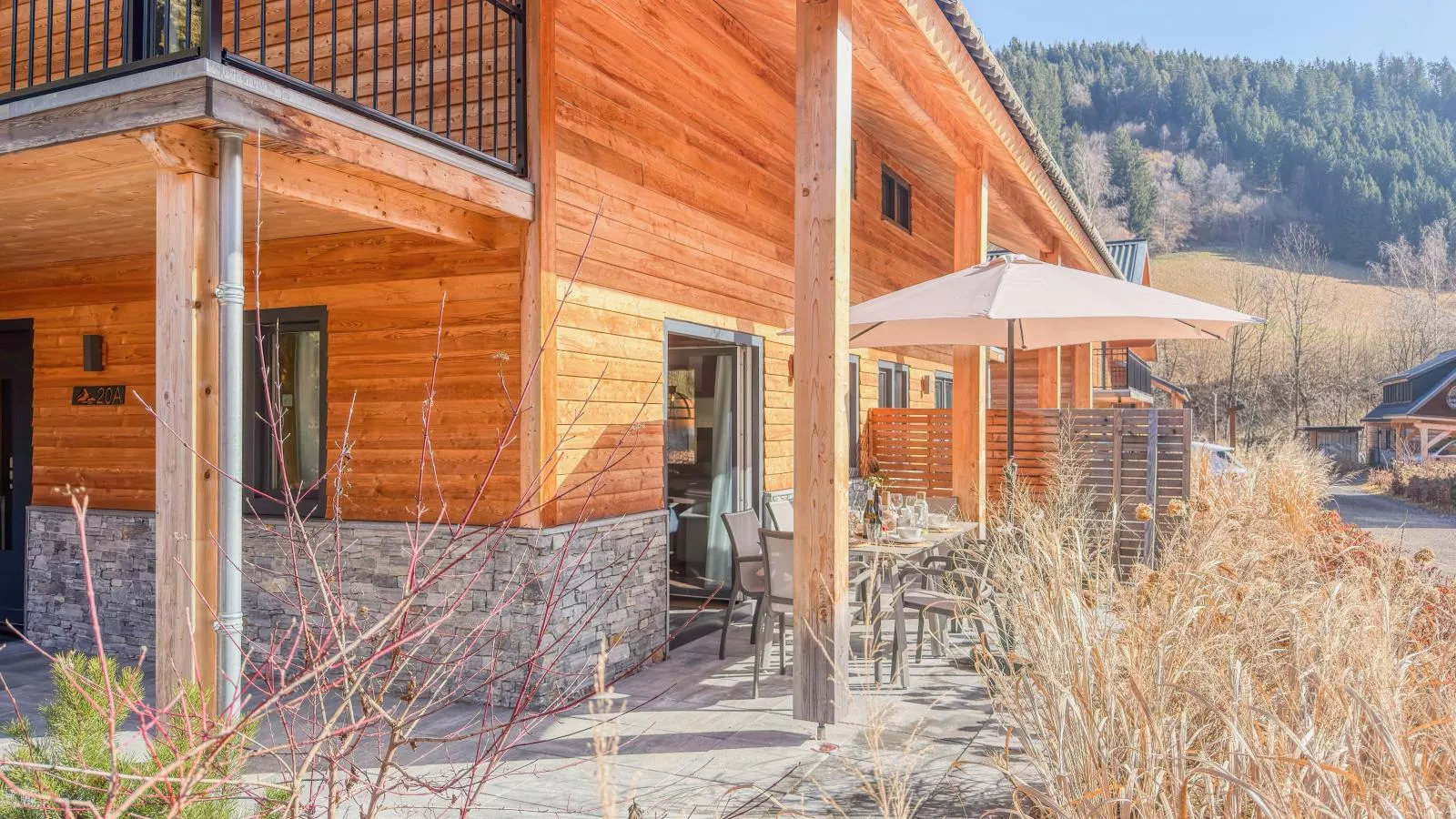 Seechalet Afritz - Buitenkant zomer