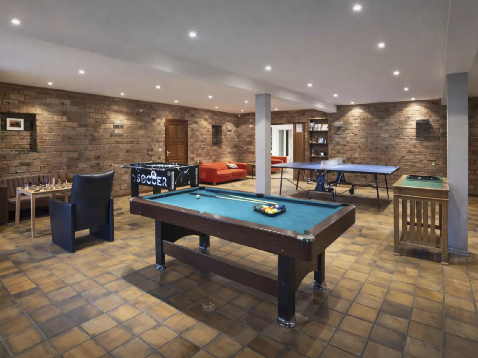 Vrijstaande 10 persoons - Binnen