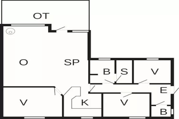 6 persoons vakantie huis in Vig - Plattegrond