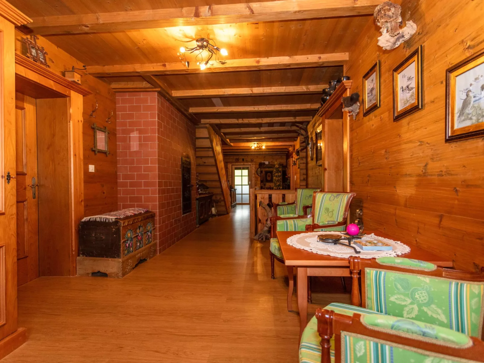 Auf dem Bauernhof in Viehhofen