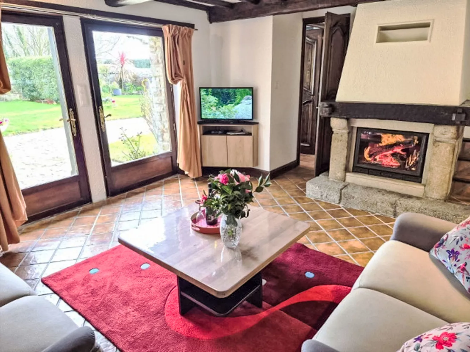 Gîte de Kerberso in Pléhédel - Binnen