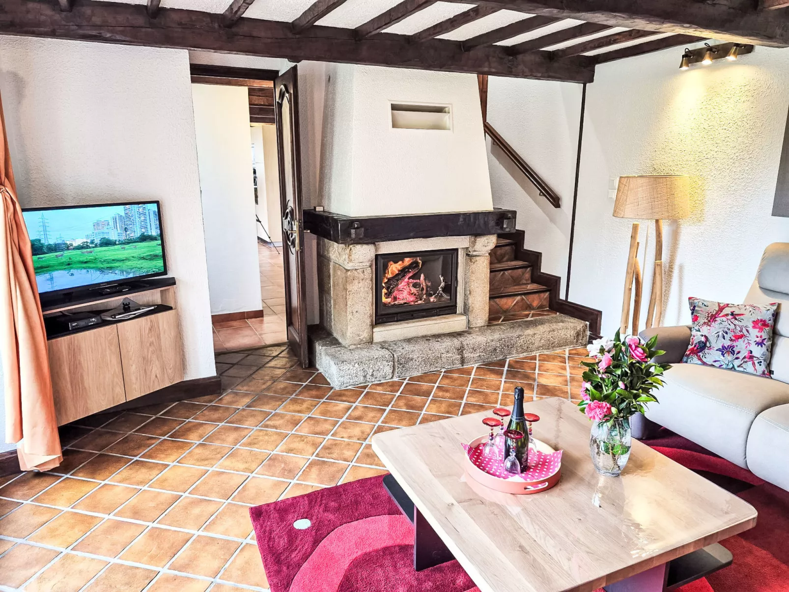 Gîte de Kerberso in Pléhédel - Binnen