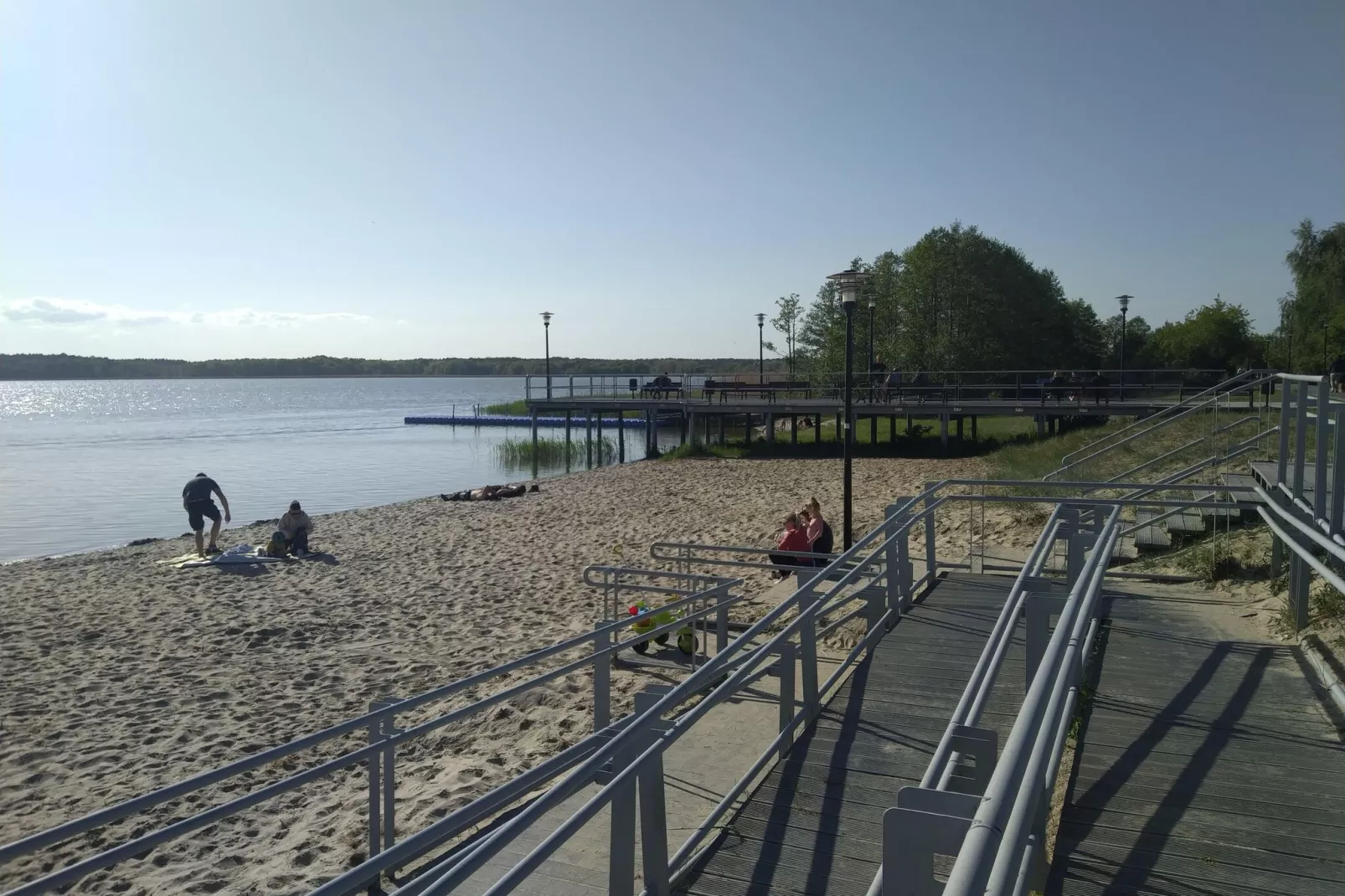 Ferienhaus Inselblick in Nowe Warpno-Gebieden zomer 20km