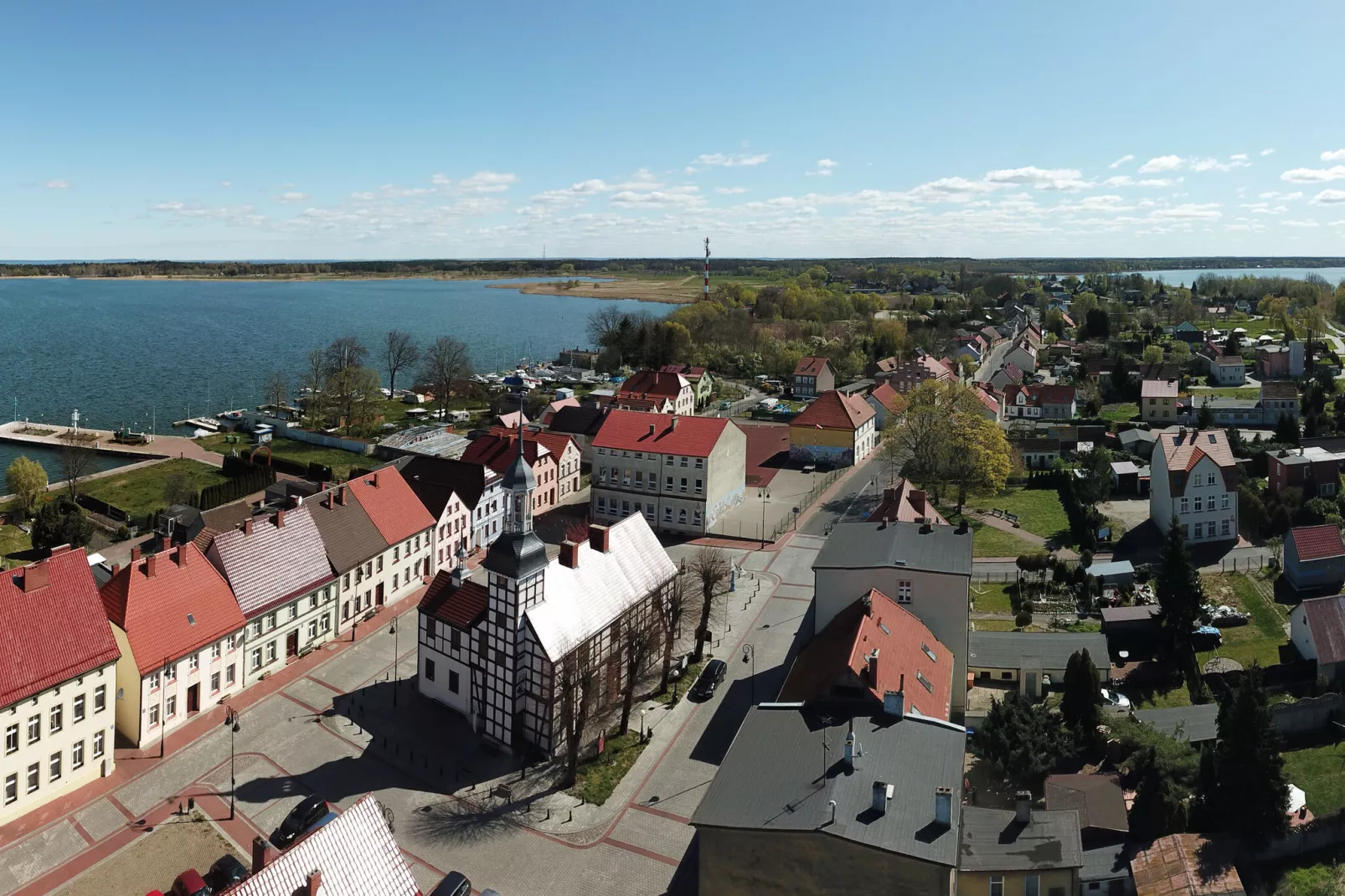 Ferienhaus Inselblick in Nowe Warpno-Gebieden zomer 20km