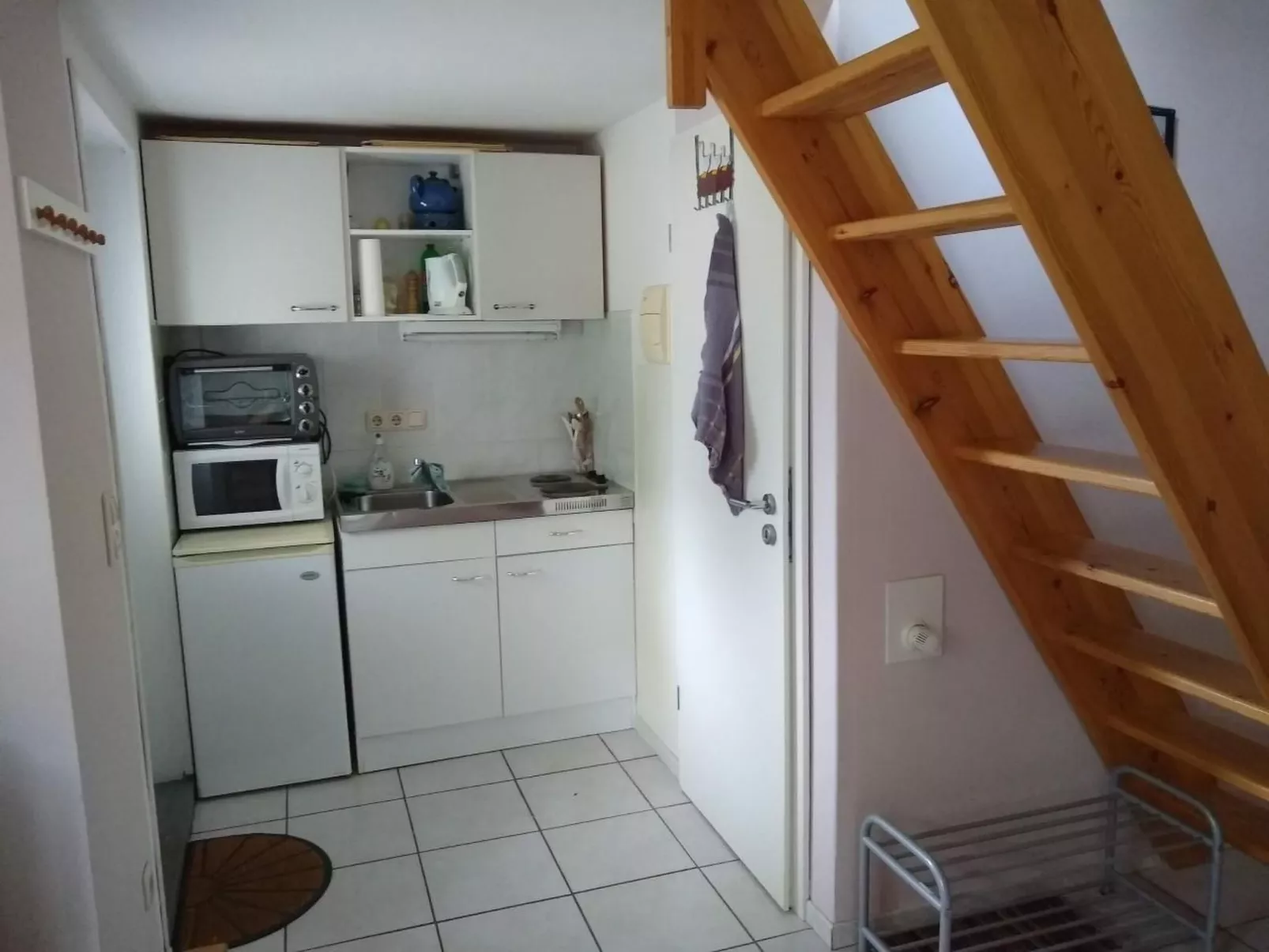 Kleine Ferienwohnung in Groß Mohrdorf mit Terras - Binnen