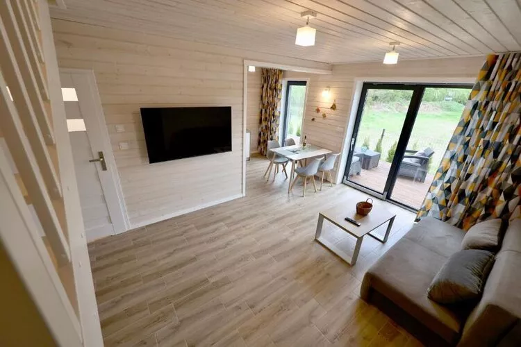 Komfortowy dom wakacyjny bliźniak przy plaży w Stepnicy-Woonkamer