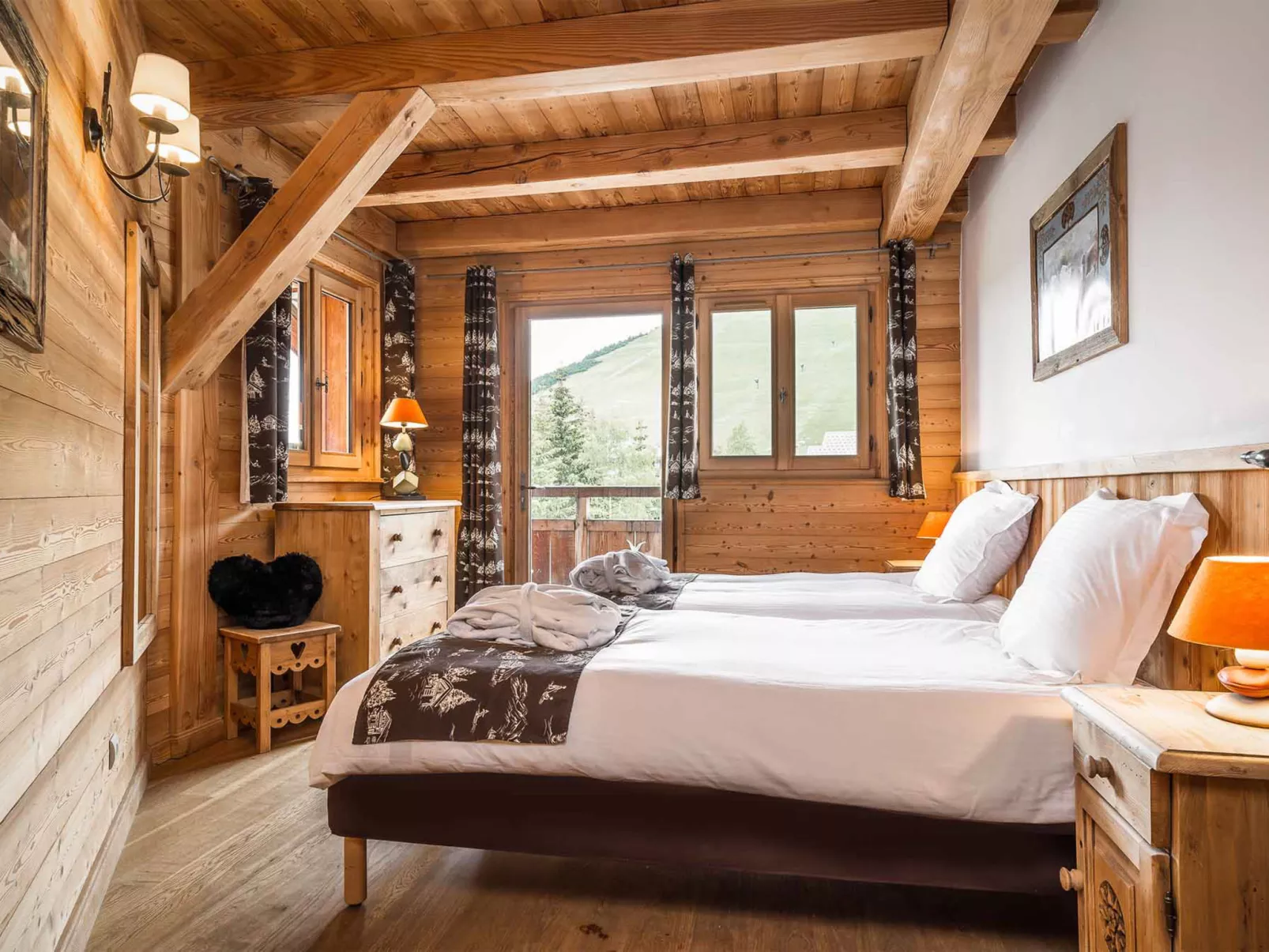 Chalet Lièvre Blanc - Binnen