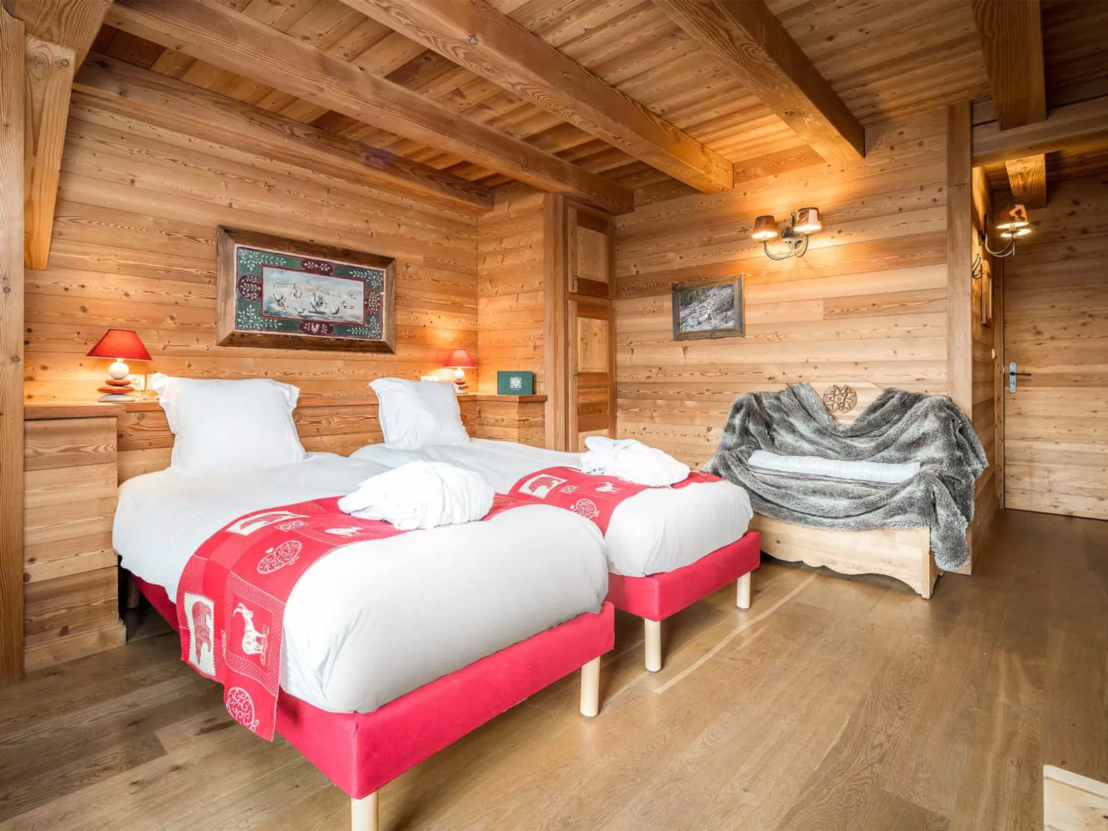 Chalet Lièvre Blanc - Binnen