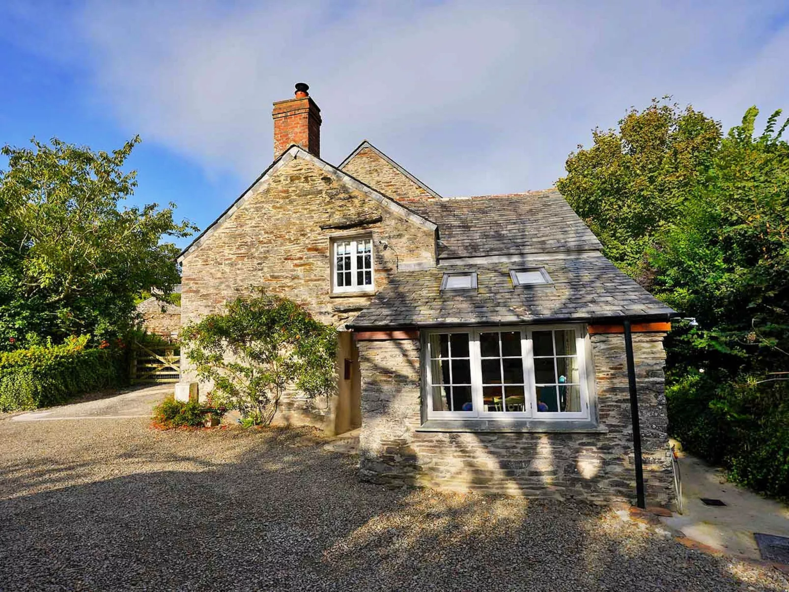 Porthcothan Mill Cottage - Buiten