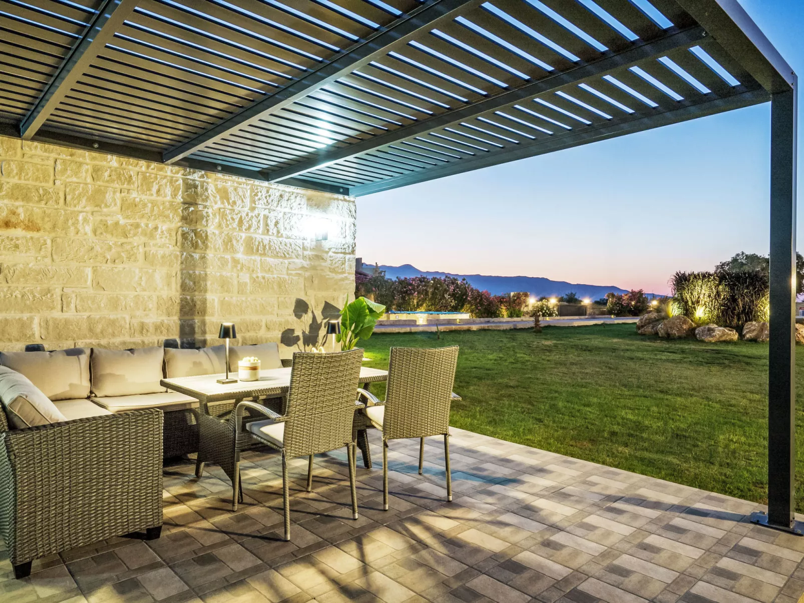 Neue Strandvilla SixStars in Chania, mit Sauna - Buiten