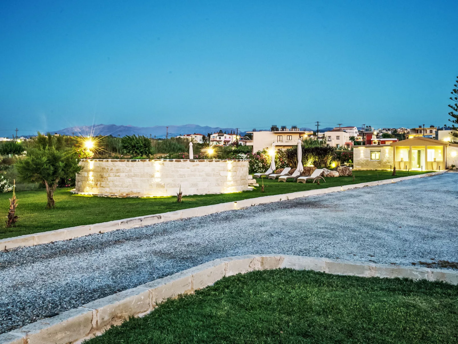 Neue Strandvilla SixStars in Chania, mit Sauna - Buiten