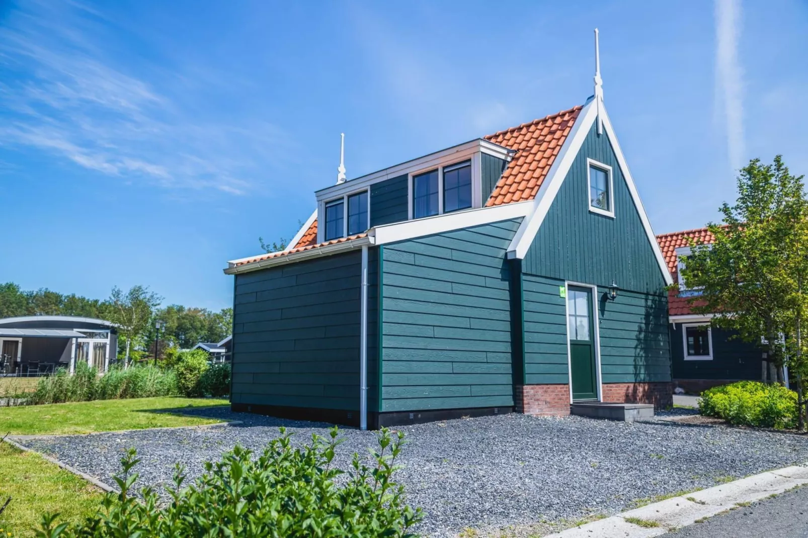 Schermer  6 personen - Buitenkant zomer