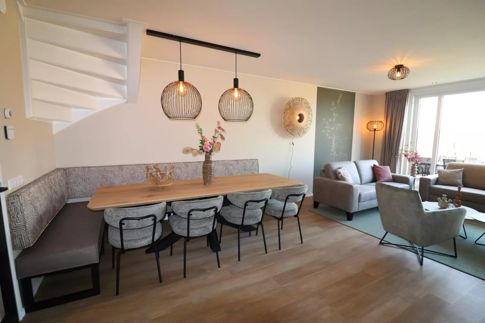 Moderne villa op het Friese platteland