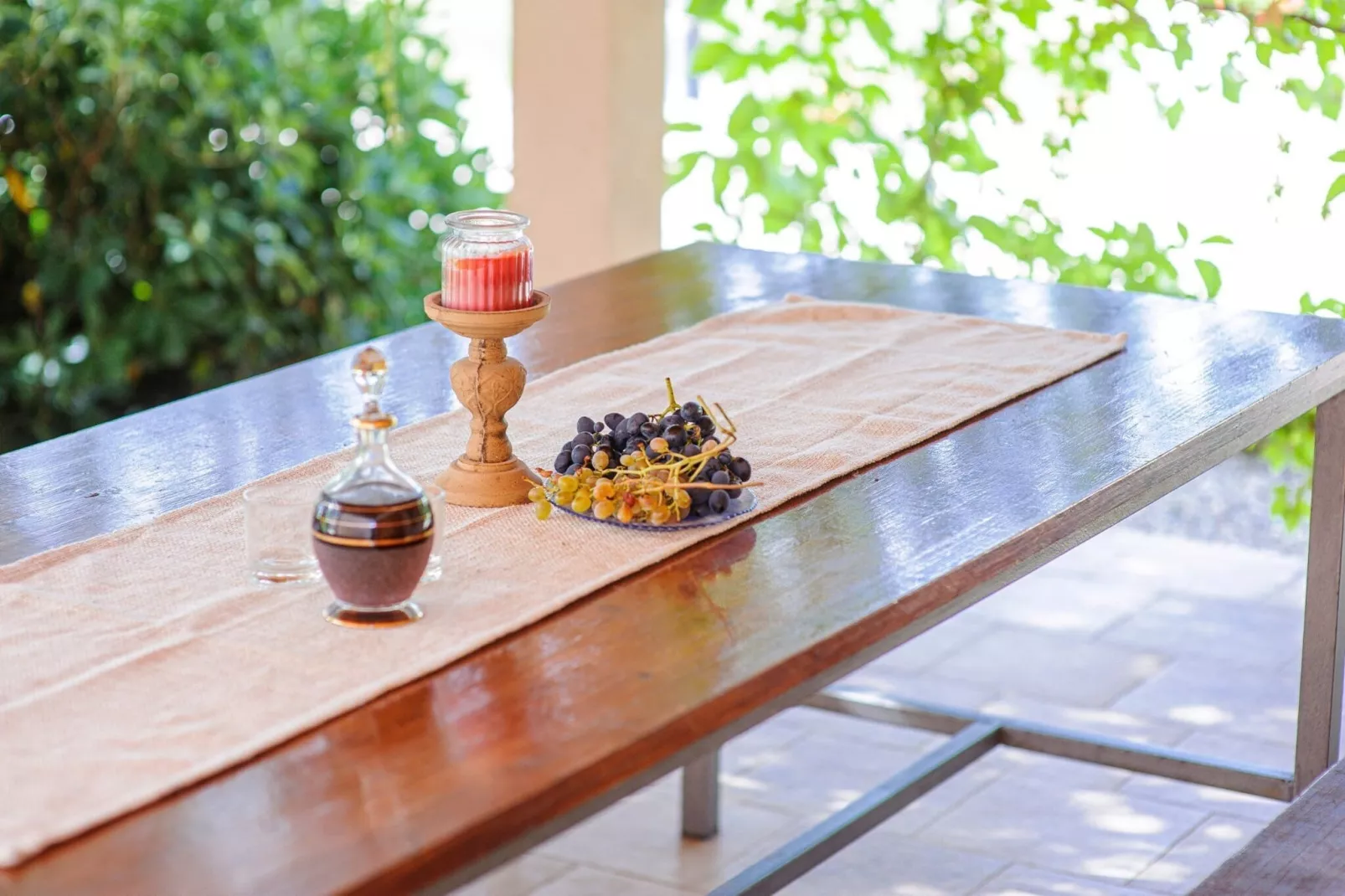 Holiday Home Rokoko - Two Bedroom Holiday Home with Swimming Pool - Eetkamer