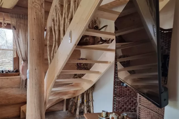 Apartament LEŚNY Ustronie Morskie - Woonkamer