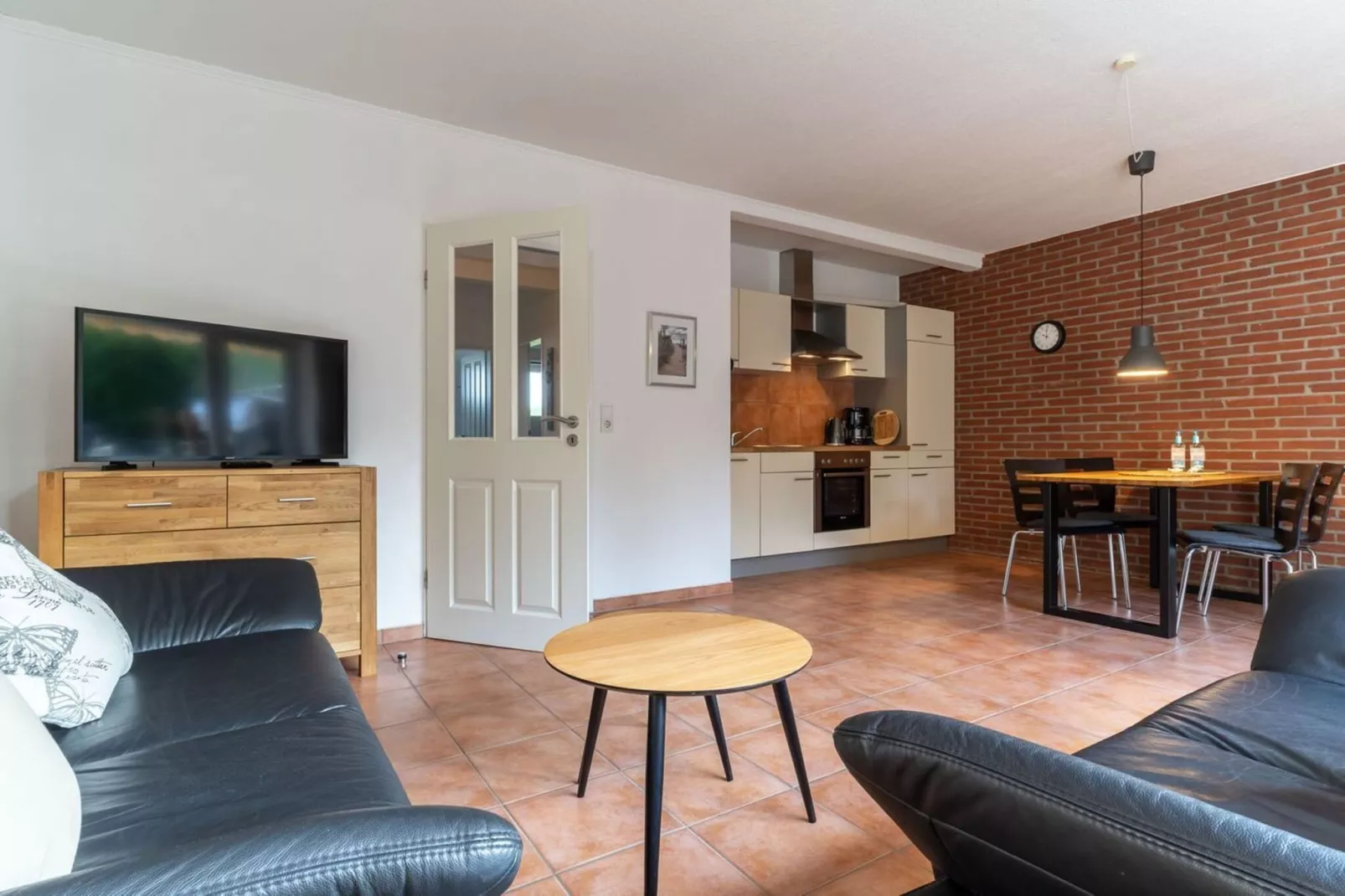 Ferienwohnung Bövergeest - Woonkamer