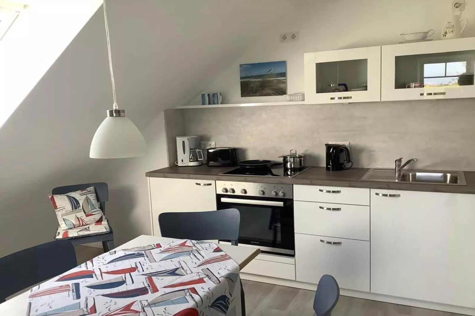 Schlagsdorf 40 Weiter Feldblick ganzes Haus - Keuken