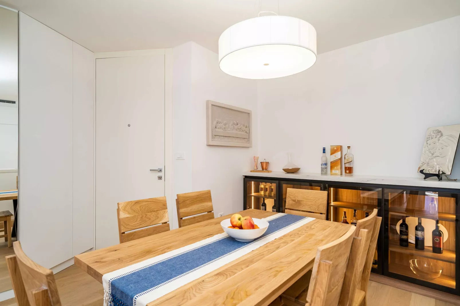 Apartment Villa Claudia - Three Bedroom Apartment with Balcony - Eetkamer