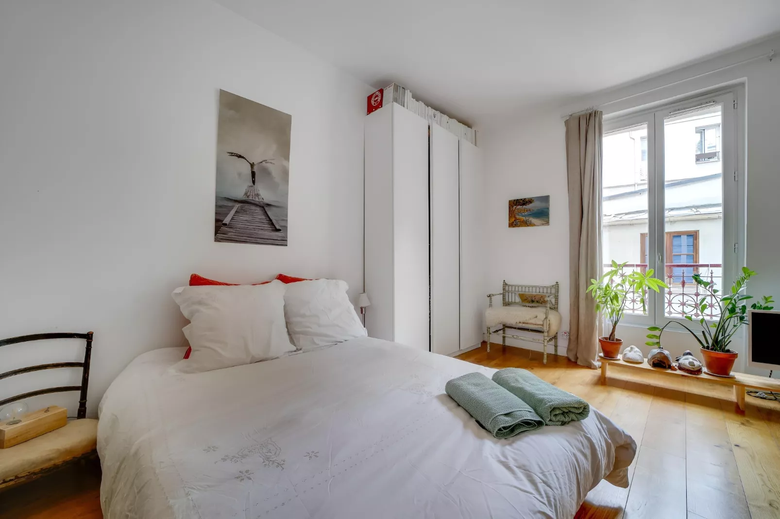 Mooi appartement vlakbij Parijs - Slaapkamer