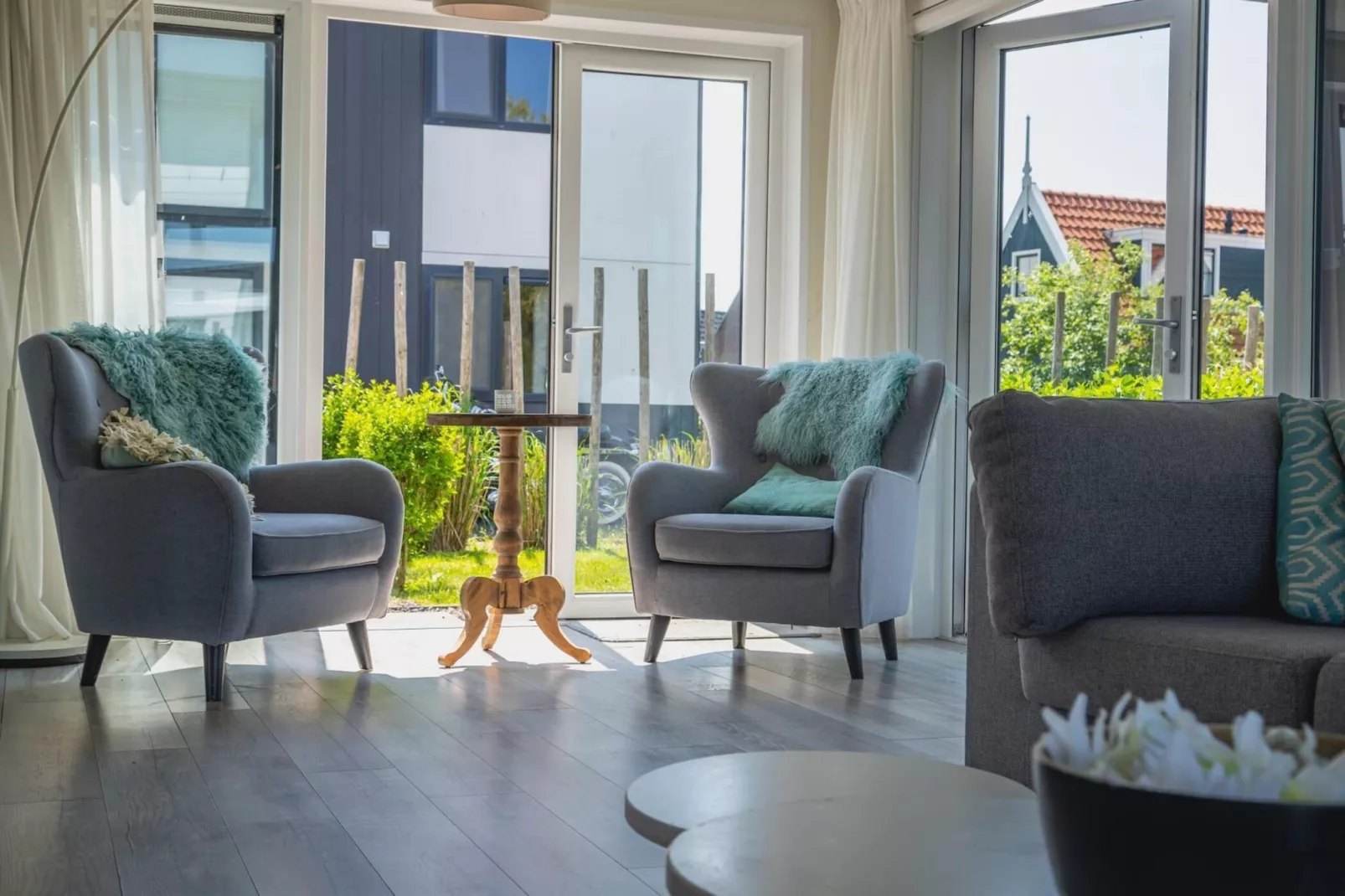 Beemsterdijk met Sauna  10 personen - Woonkamer