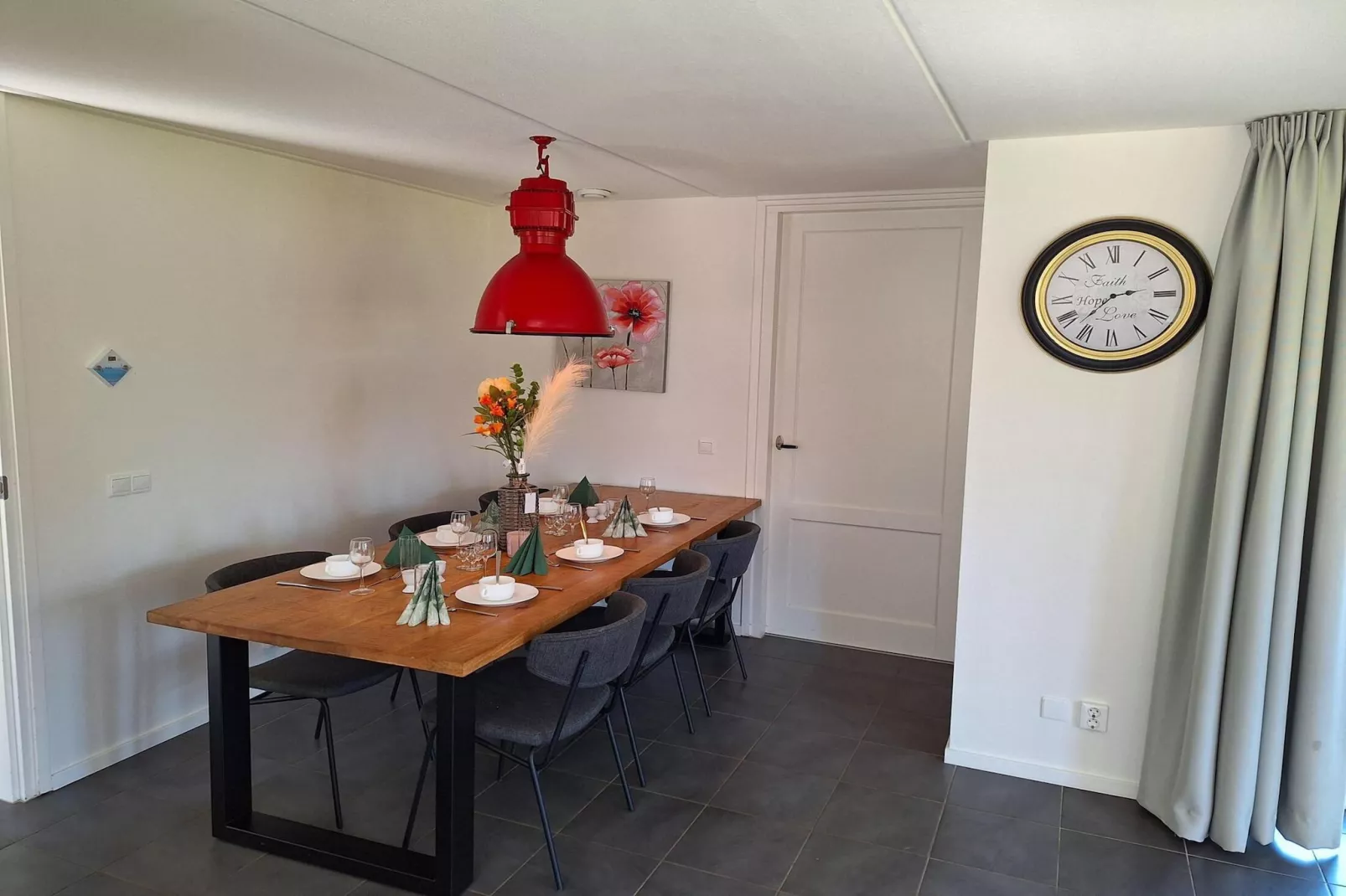 	De Rijp met Sauna  6 personen - Eetkamer