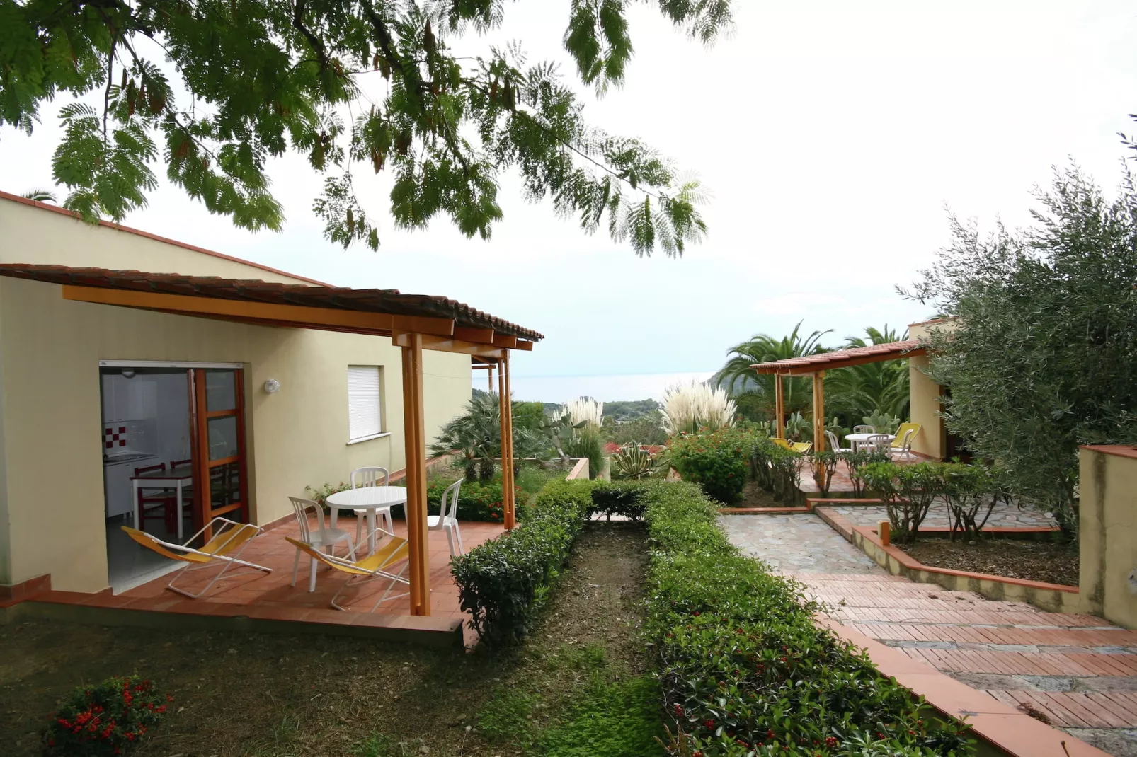 Casa Gialla - Buitenkant zomer