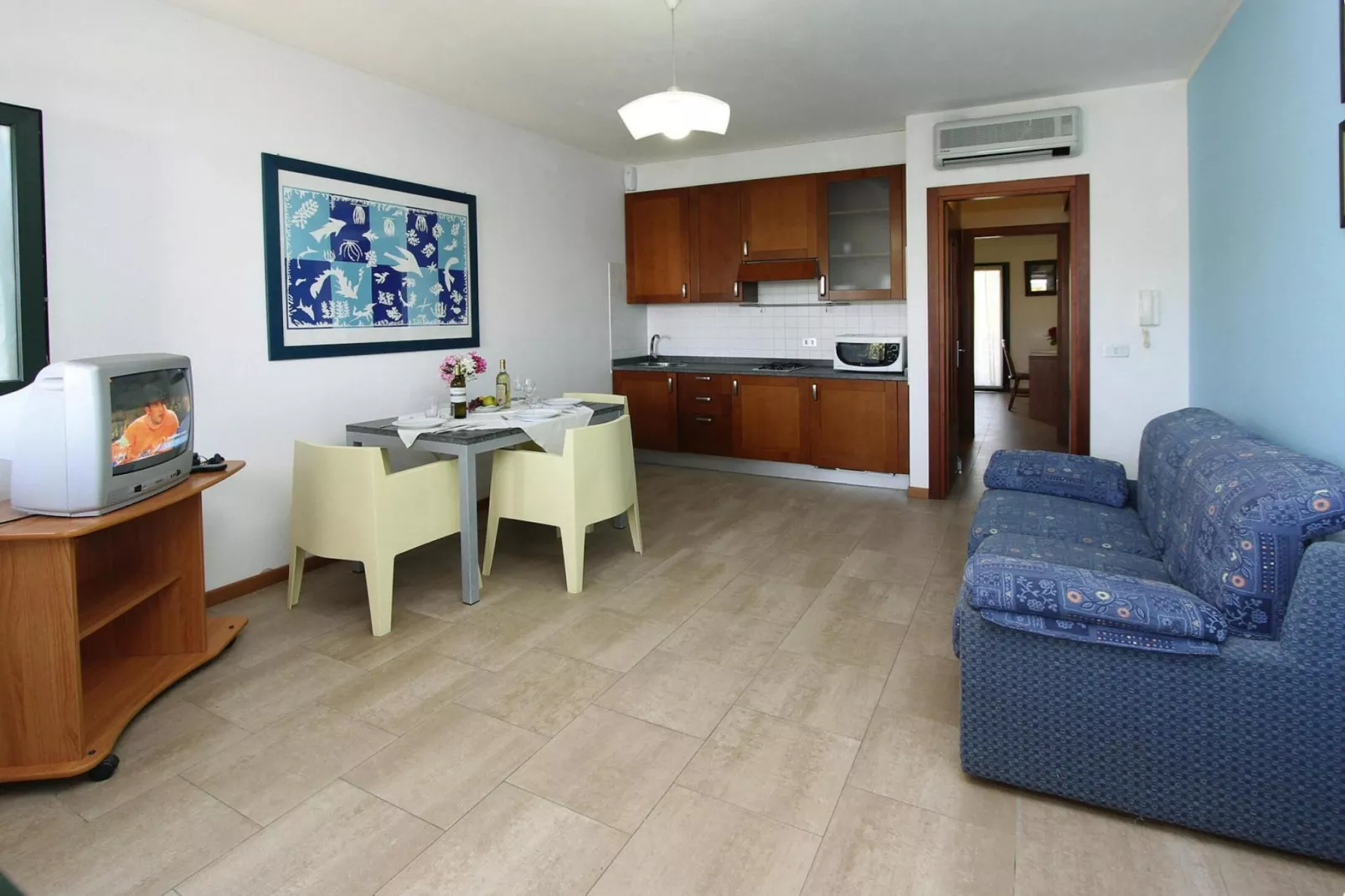 Residence Eurobeach, Cavallino-Studio - 30qm 3 Pers. - Woonkamer