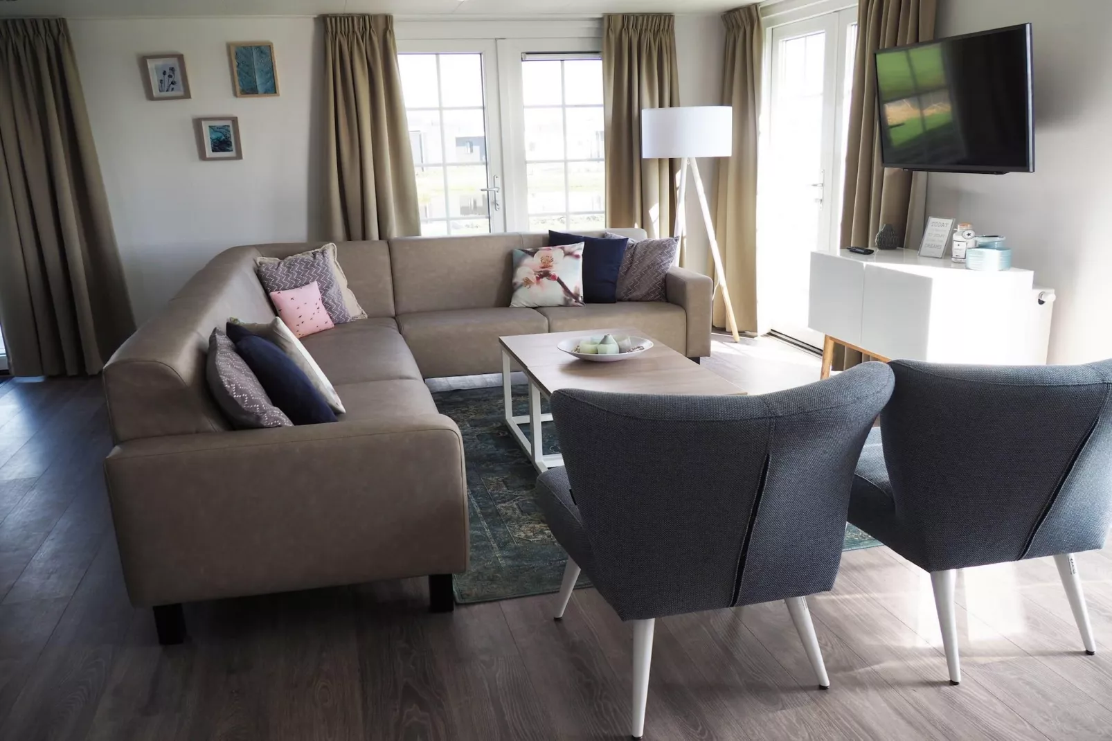 Tulpenhof Villa  10 personen - Woonkamer