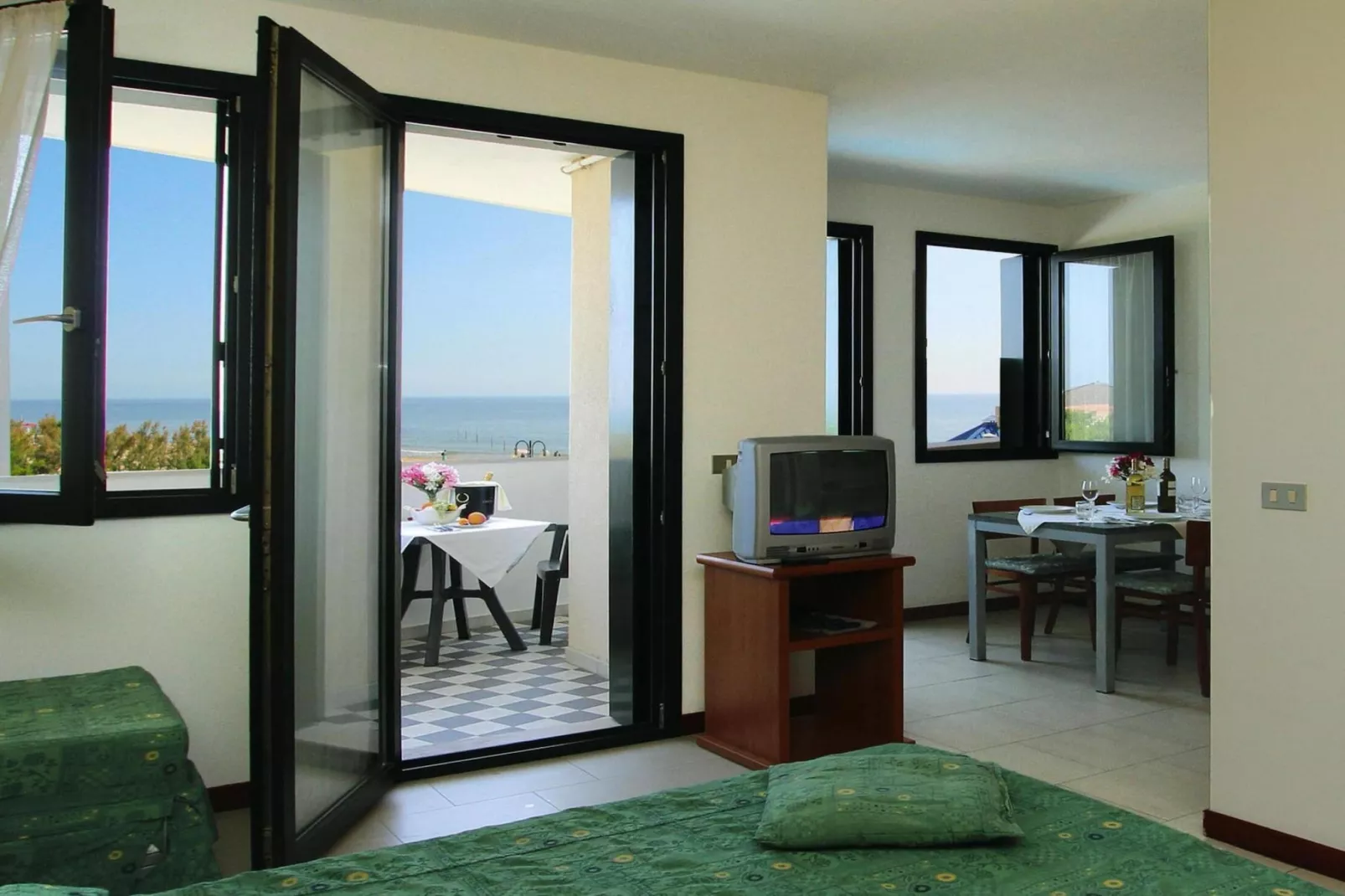 Residence Eurobeach, Cavallino-Studio - 30qm 3 Pers. - Woonkamer
